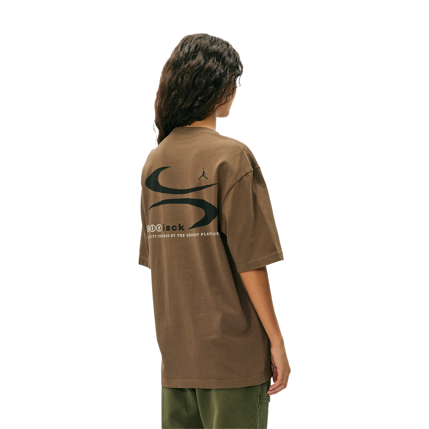 Jordan x Travis Scott Cactus Jack Jumpman Jack Air Tee Palomino (SS24)