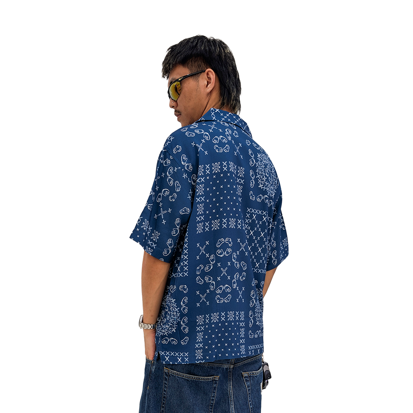 KAWS Holiday Thailand Summer Shirt Blue (SS25)
