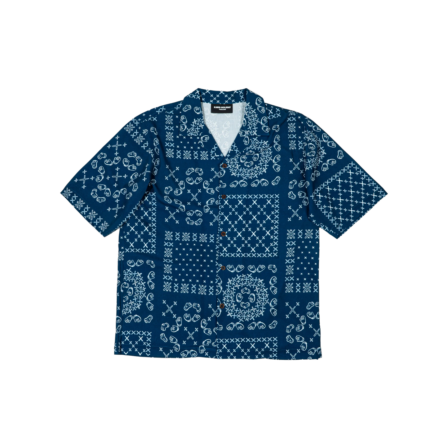 KAWS Holiday Thailand Summer Shirt Blue (SS25)
