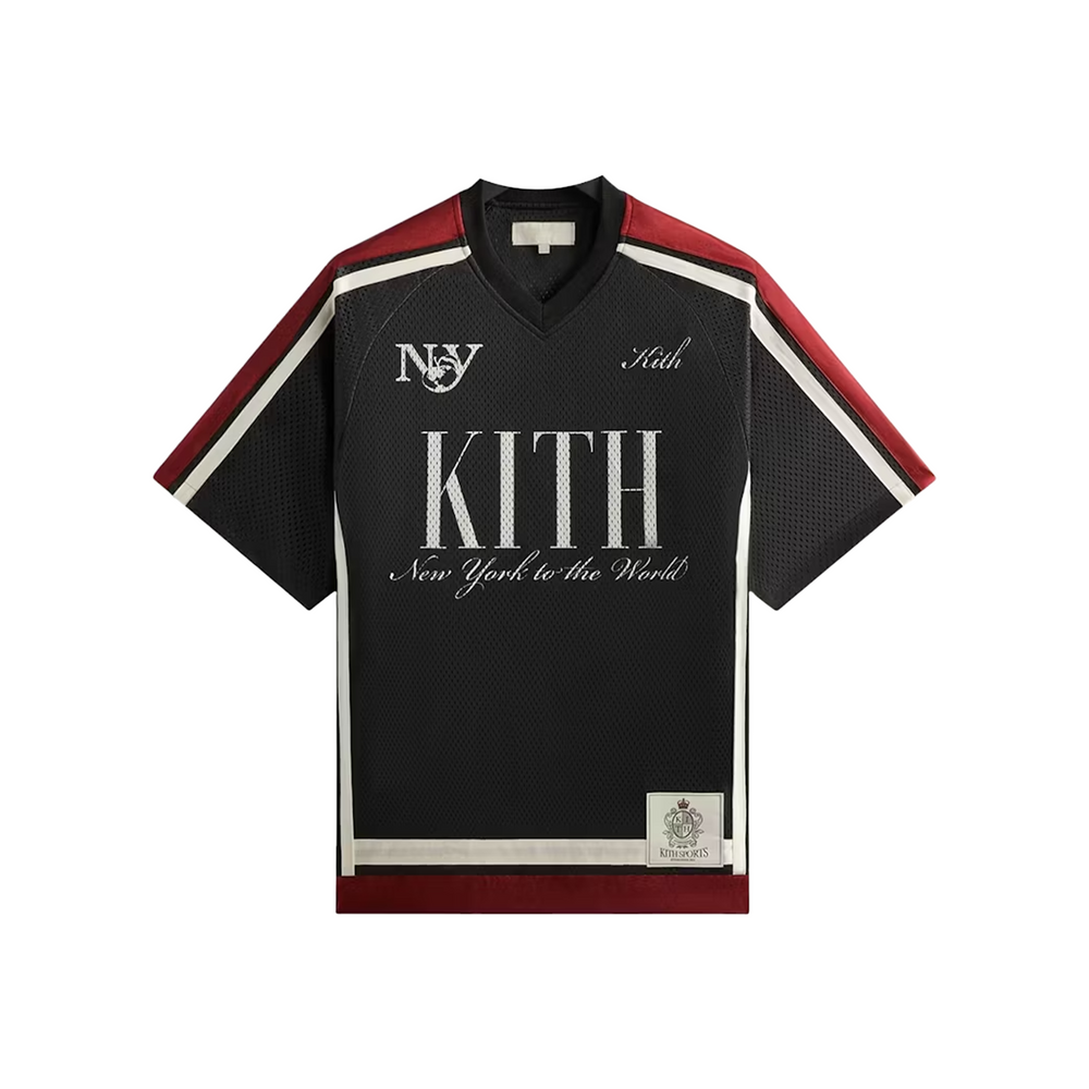 KITH Mesh Leon Jersey Black (SS25)
