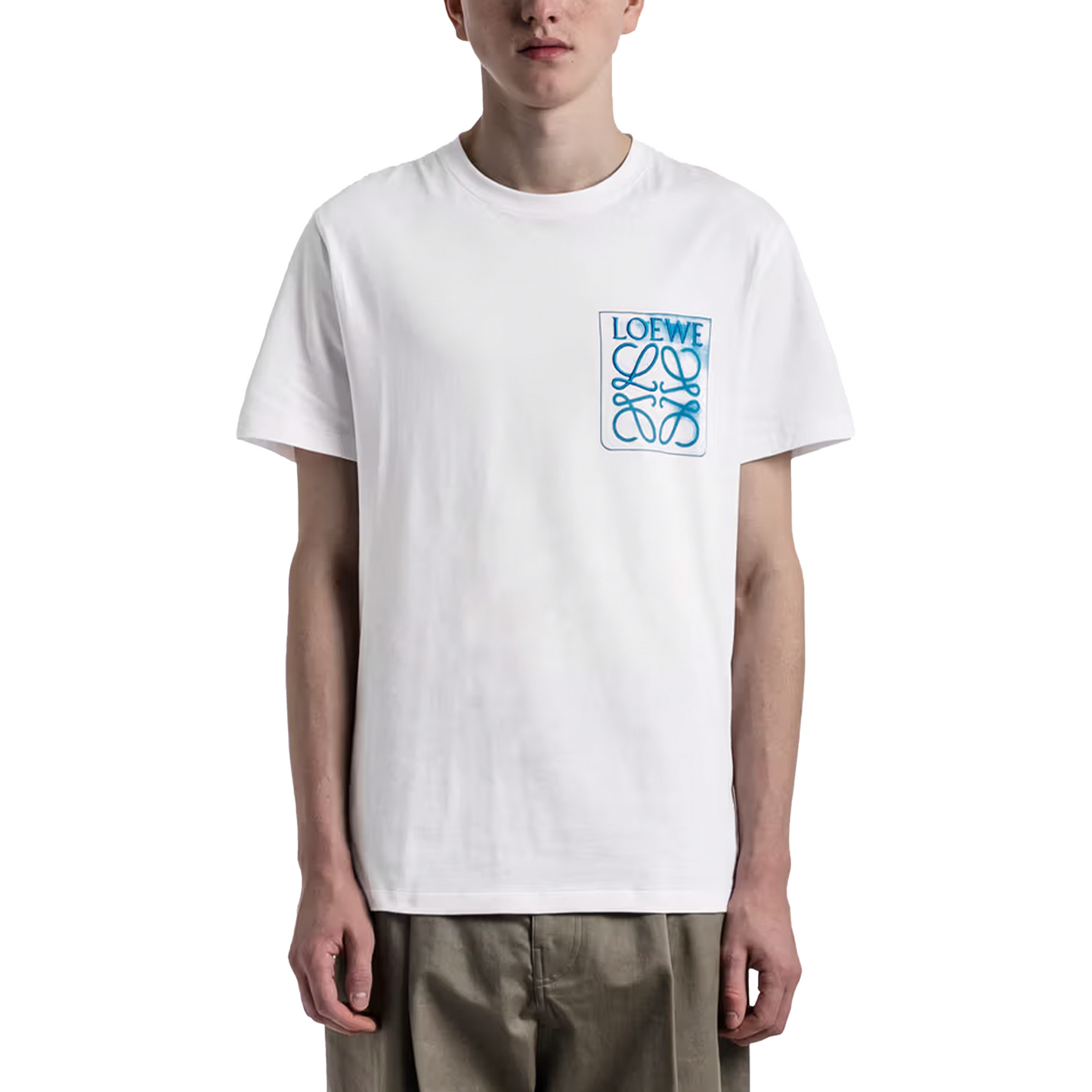 LOEWE Anagram Fake Pocket Tee White (SS22)