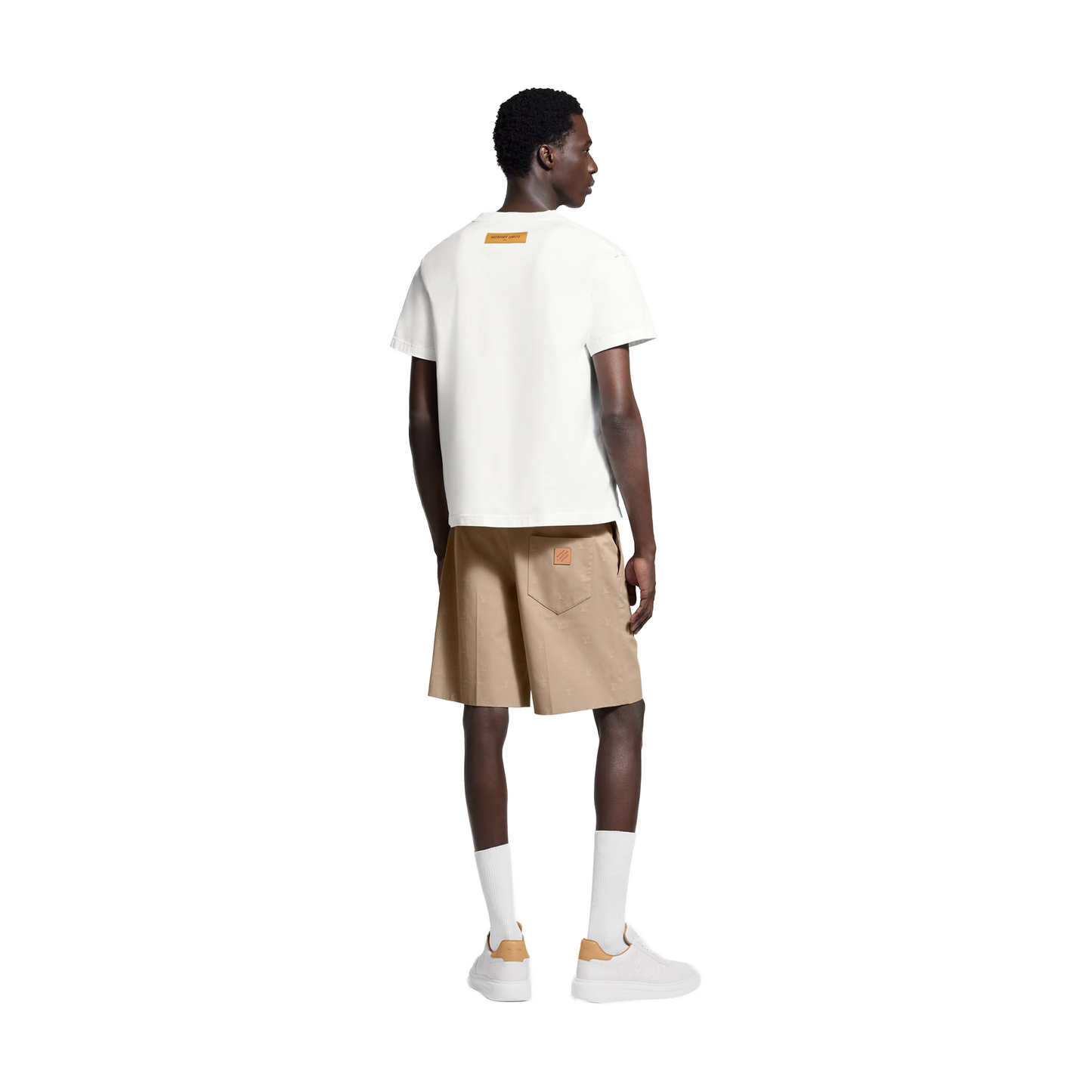 LOUIS VUITTON Embossed LV Tee Blanc Optique (SS25)