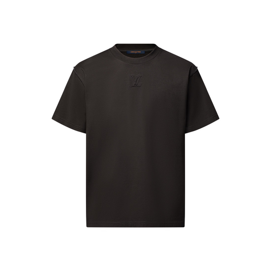 LOUIS VUITTON Embossed LV Tee Noir (SS25)