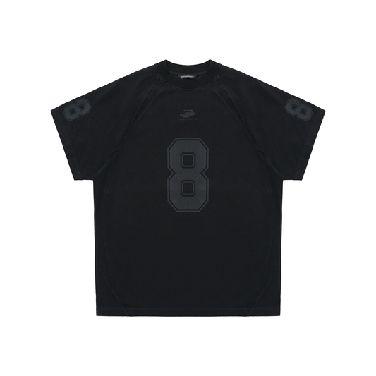 MASONPRINCE Colorblock Short Sleeved Jersey Black (SS25)