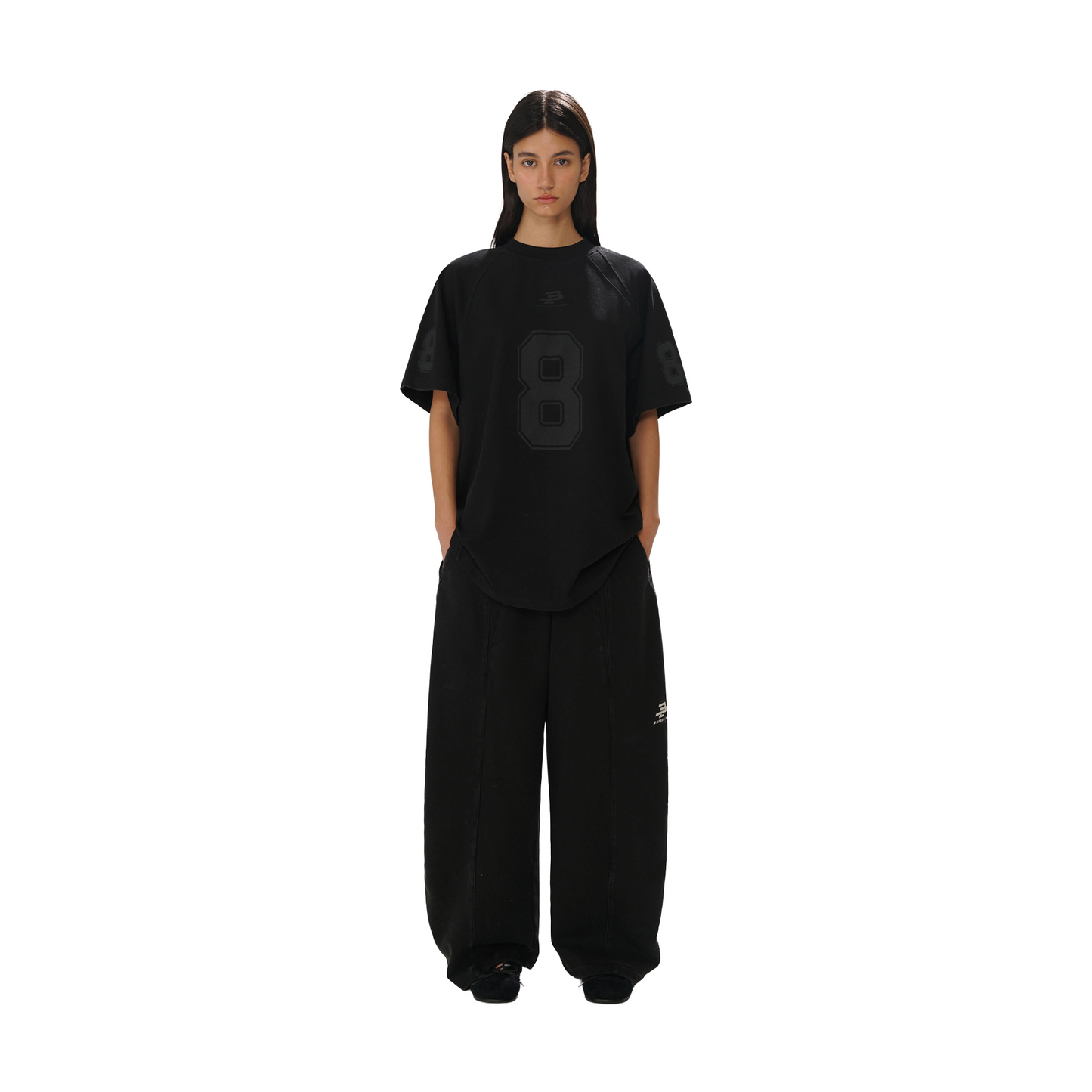 MASONPRINCE Colorblock Short Sleeved Jersey Black (SS25)