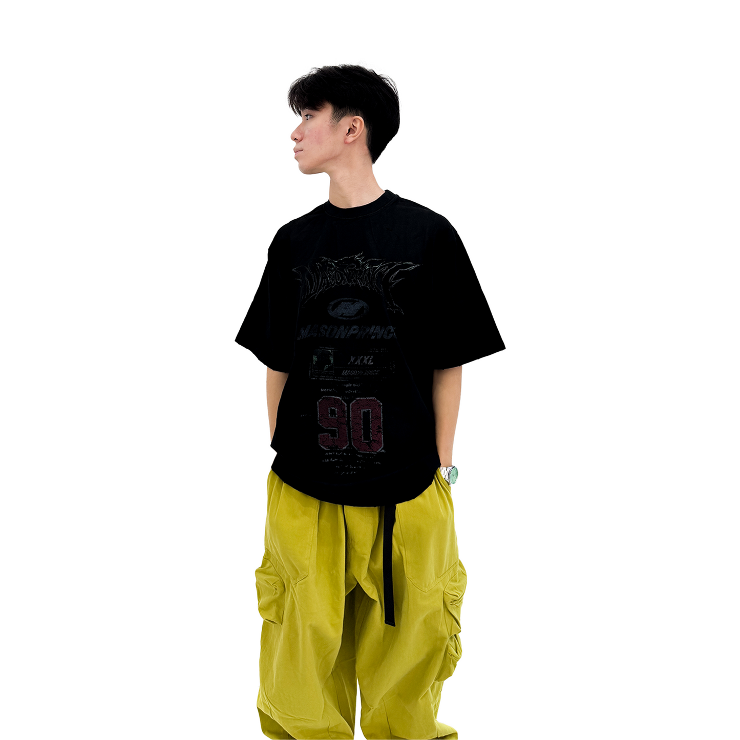 MASONPRINCE Dirty Dragon Year Tee Black (SS24)