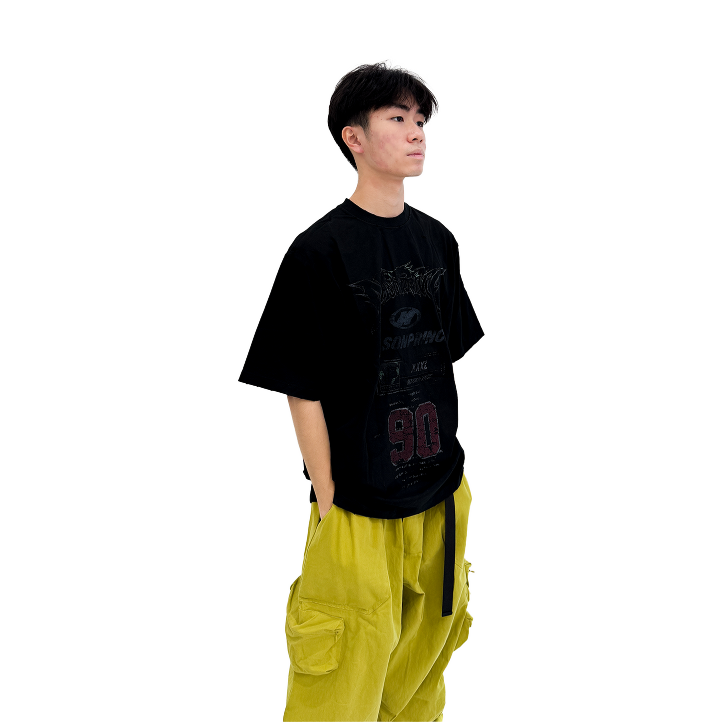 MASONPRINCE Dirty Dragon Year Tee Black (SS24)