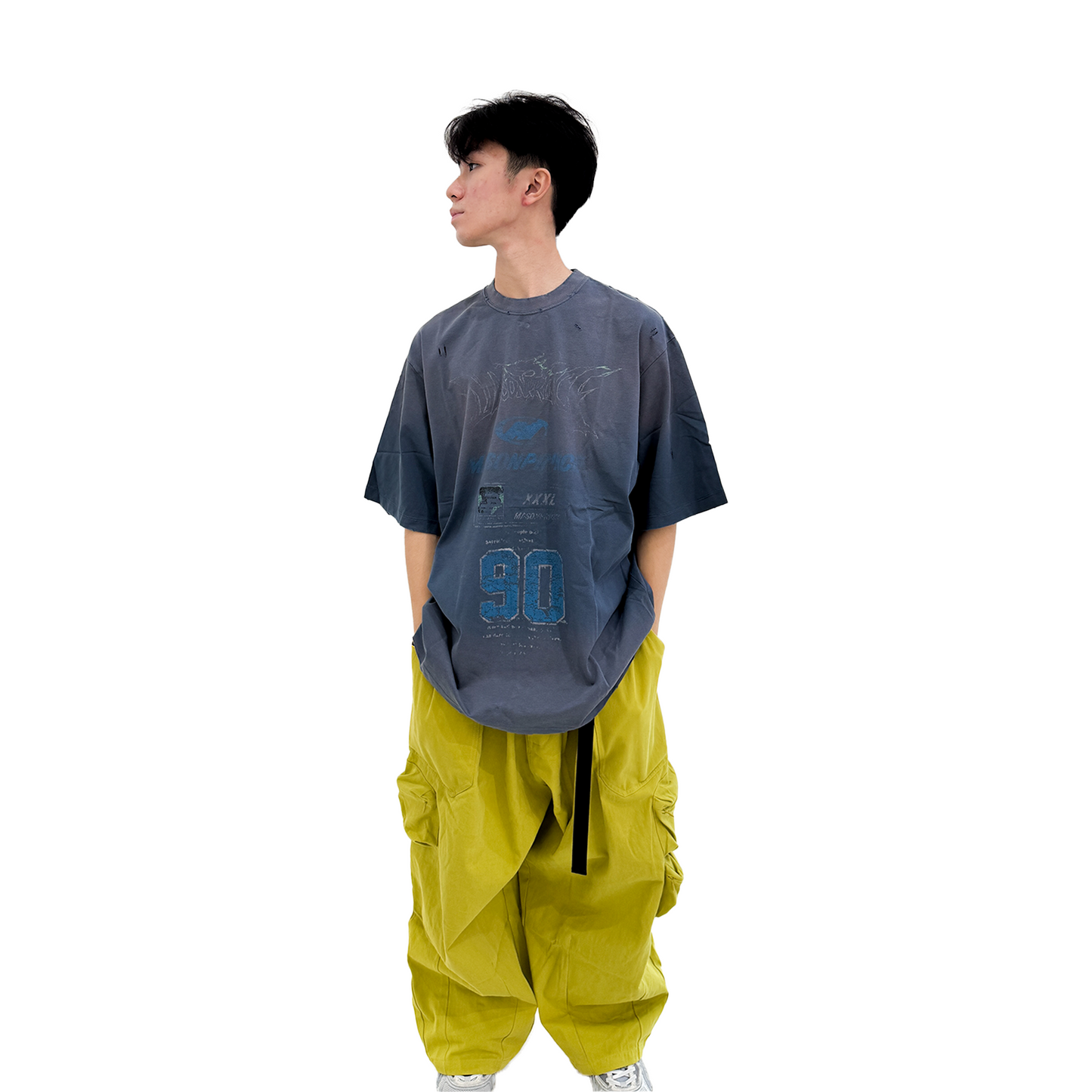 MASONPRINCE Dirty Dragon Year Tee Blue (SS24)