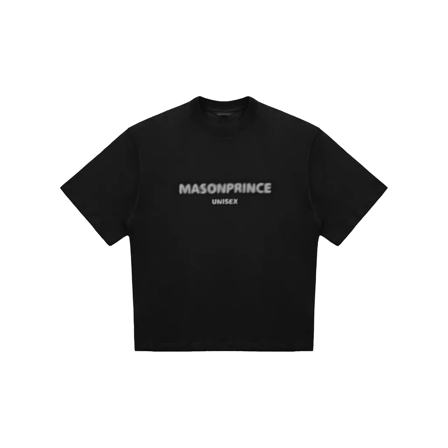 MASONPRINCE Fuzzy Digital Direct Printing Tee Black (SS25)