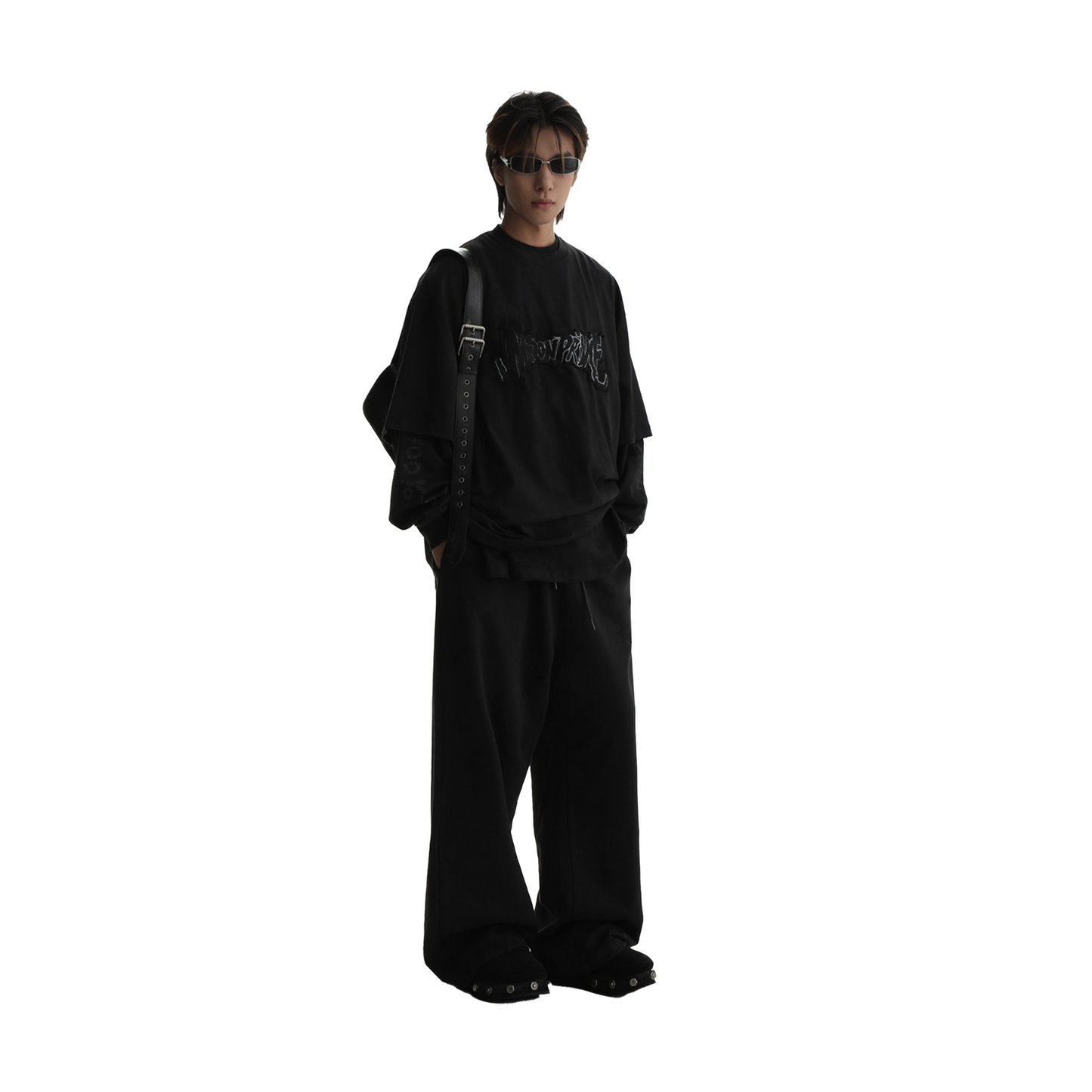 MASONPRINCE Old Dirty Patch Embroidered Tee Black (SS24)