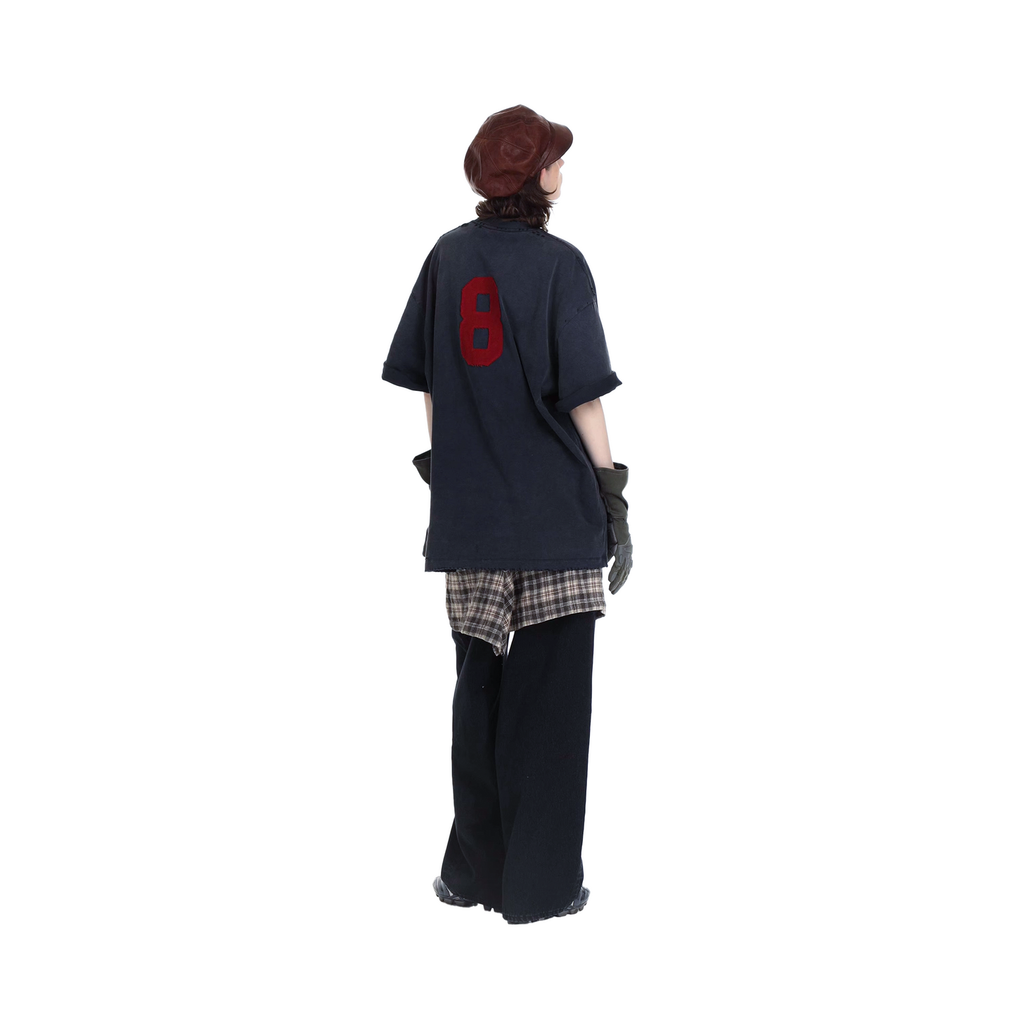 MASONPRINCE Paris Game Printed Tee Navy (SS24)