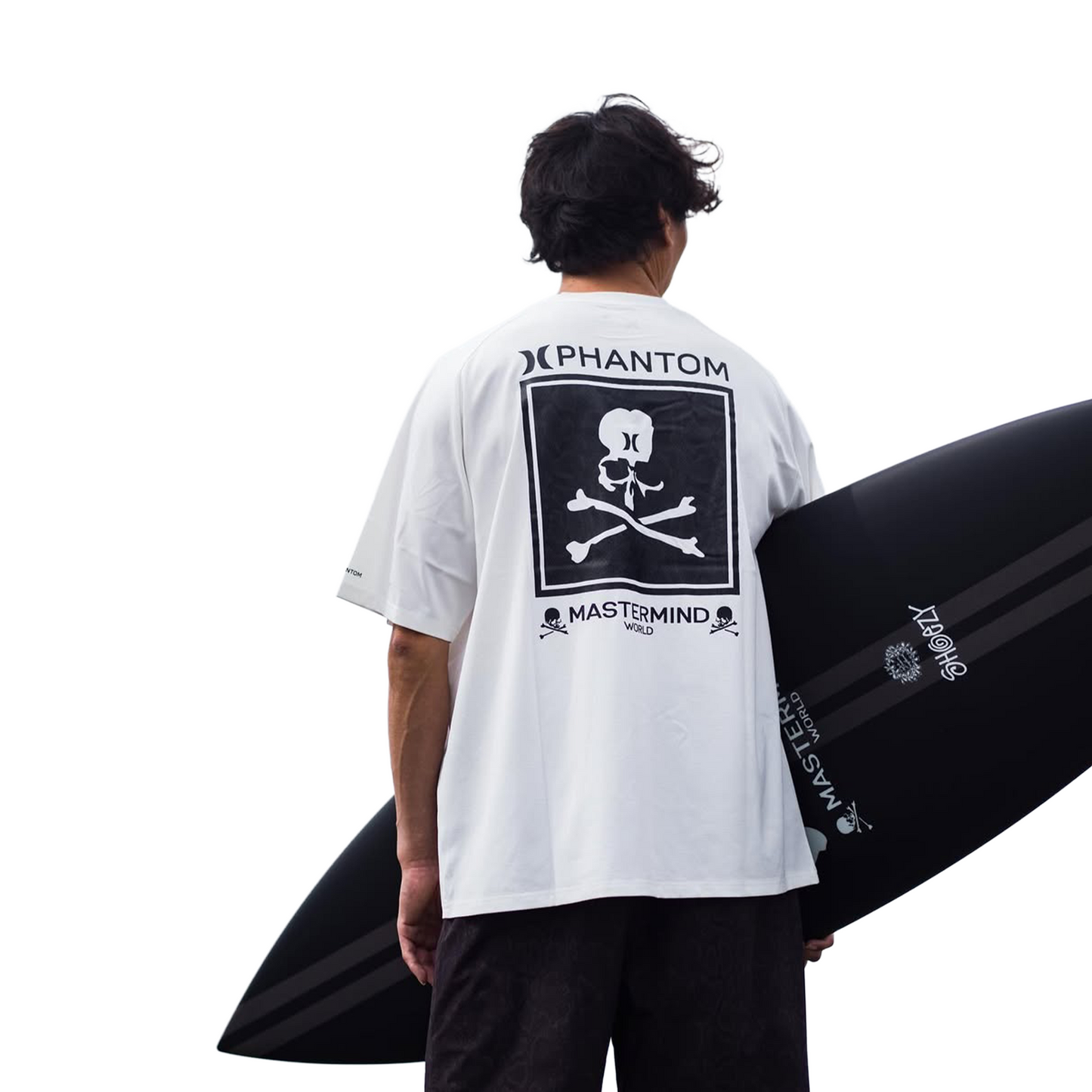 MASTERMIND WORLD x Hurley Phantom Tee White (SS25)