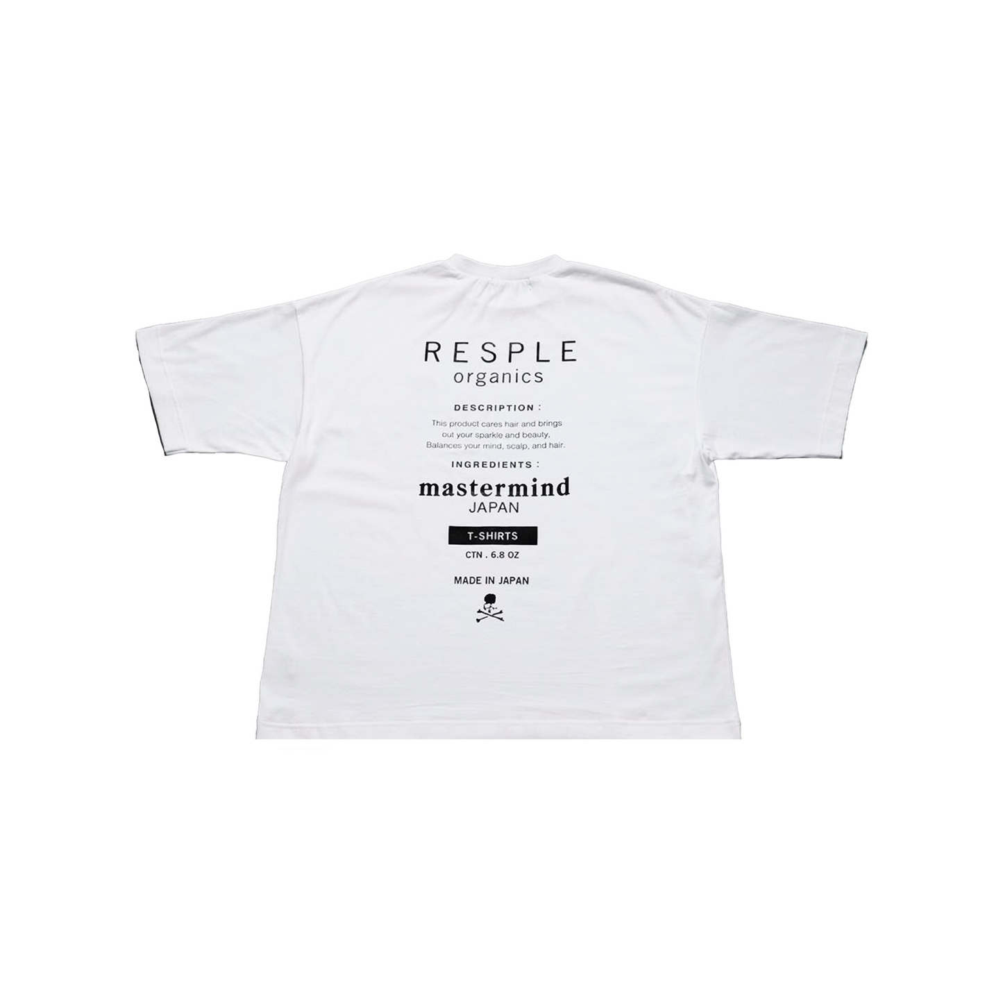 MASTERMIND JAPAN x RESPLE Tee White (SS24)