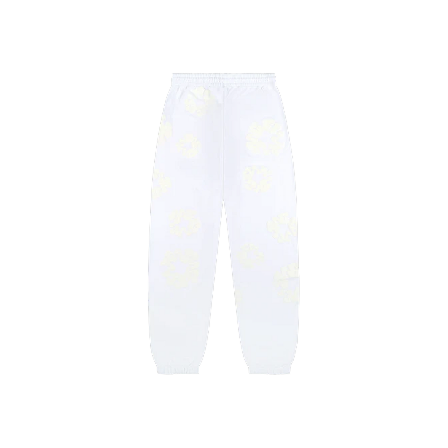 Denim Tears Cotton Wreath Sweatpants White Monochrome (SS24)