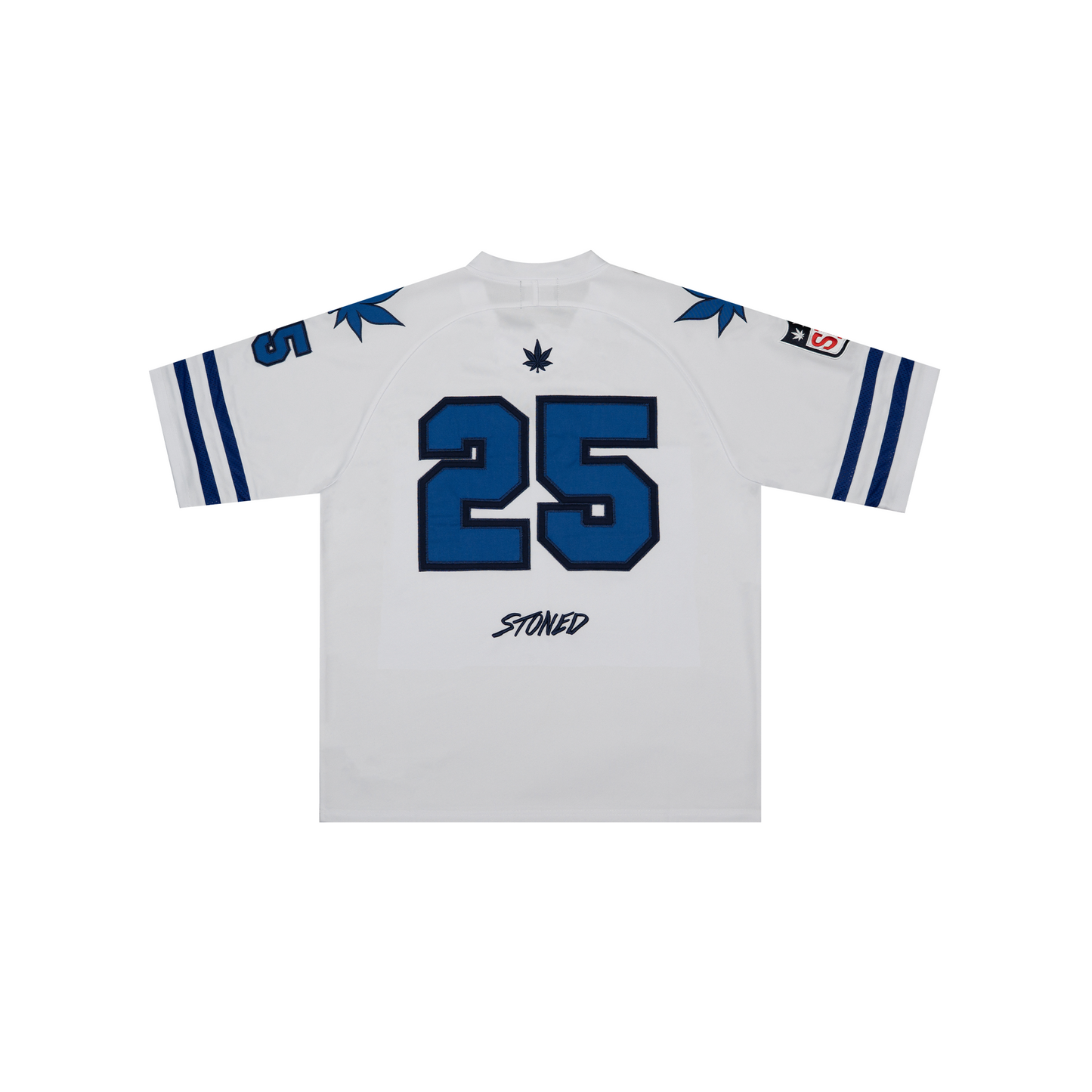 Stoned & Co ® FORCE : NFL Jersey White (SS25)