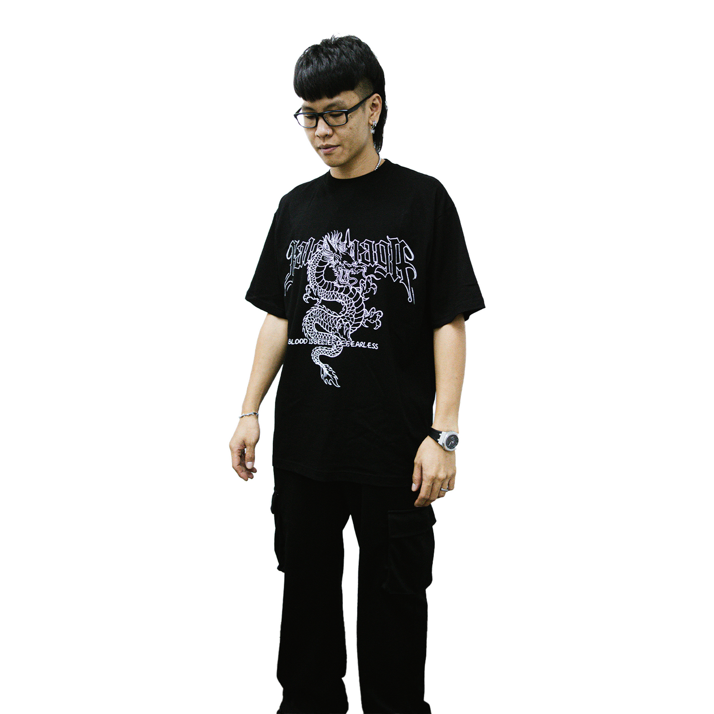 NOCIMH DROP-1 TWO Tee Black (SS24)