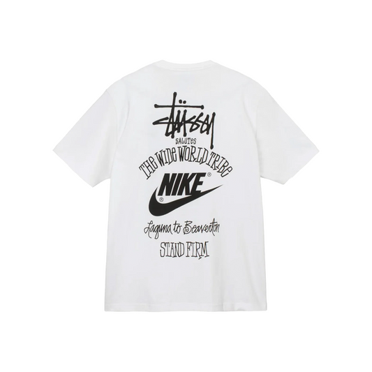 Nike x Stüssy The Wide World Tribe Tee White (SS23)