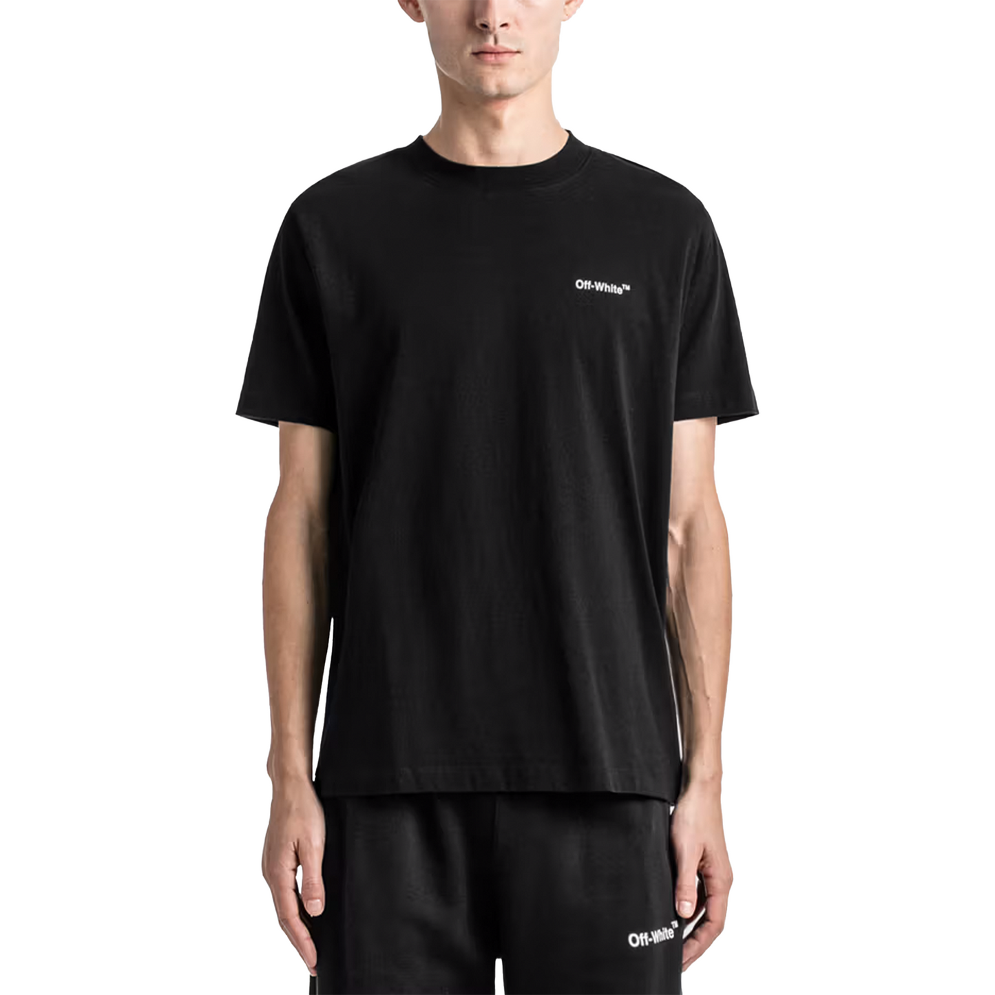 OFF-WHITE Bricks Slim S/S Tee Black/White (FW22)