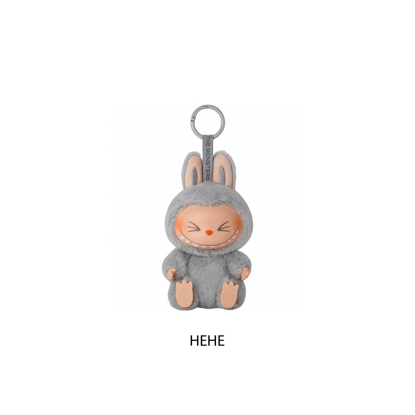 POP MART LABUBU THE MONSTERS - Have A Seat Vinyl Plush Doll Pendant Keychain (Version 2)