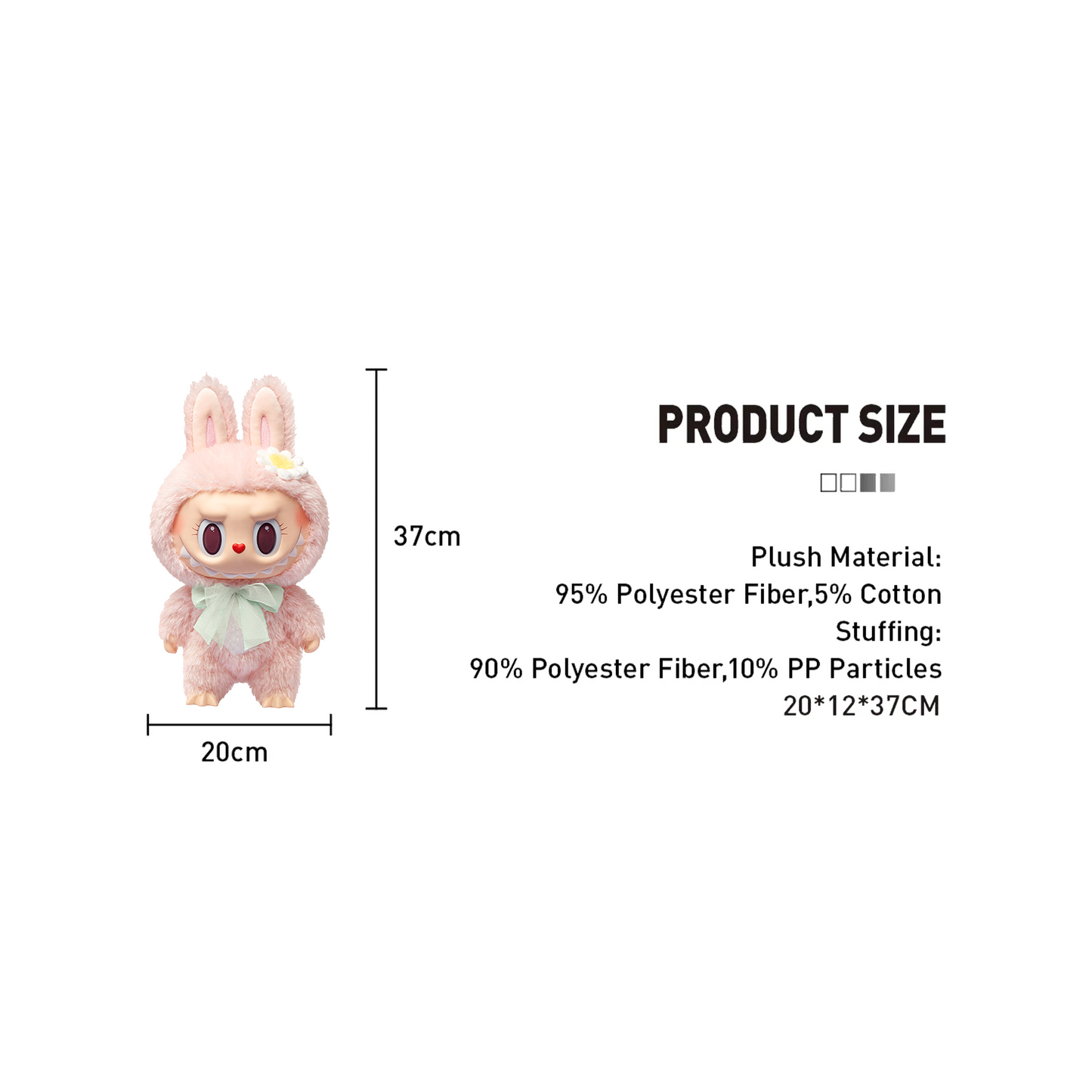 POP MART LABUBU THE MONSTERS - Mokoko Close to Sweet Vinyl Plush Doll
