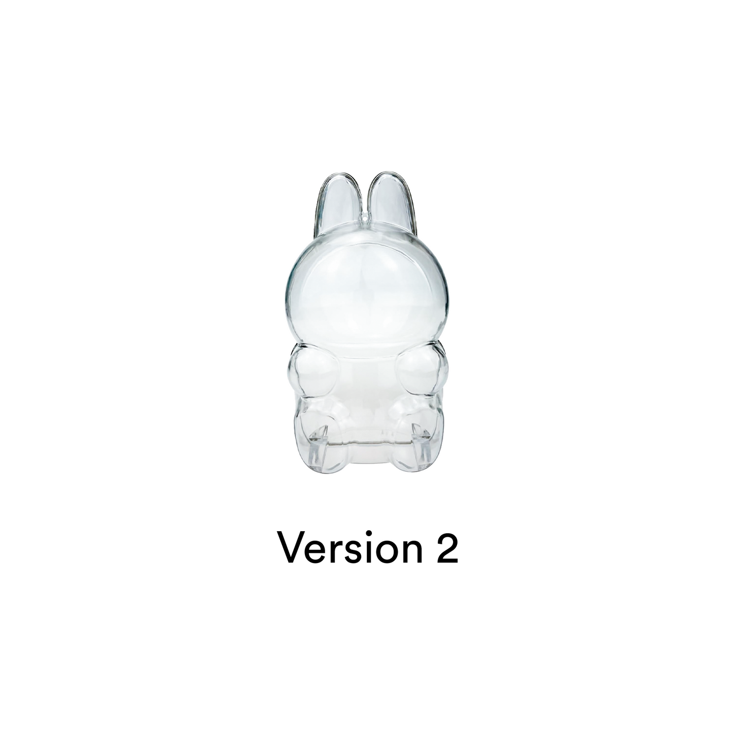POP MART LABUBU THE MONSTERS - Transparent Acrylic Blind Box Protective Case