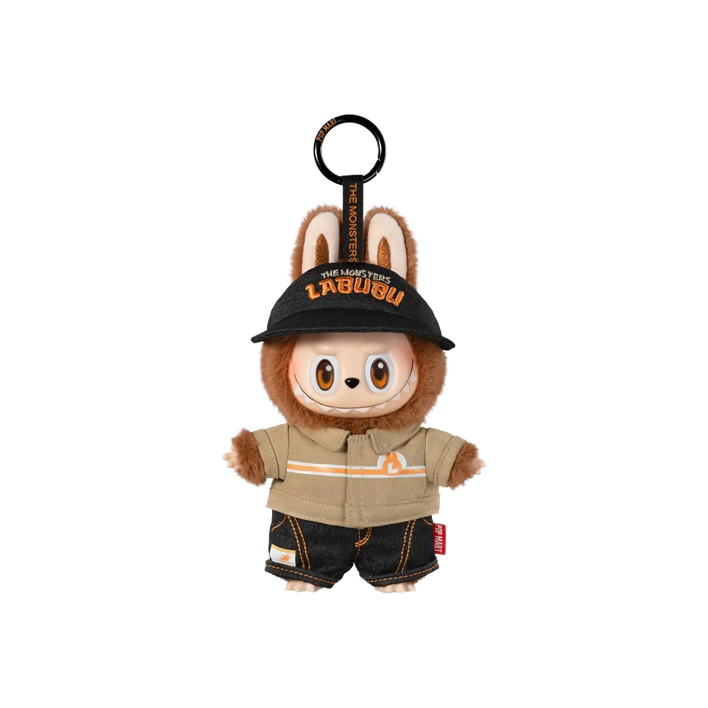 POP MART LABUBU THE MONSTERS - Wacky Mart Series Vinyl Plush Doll Pendant Keychain