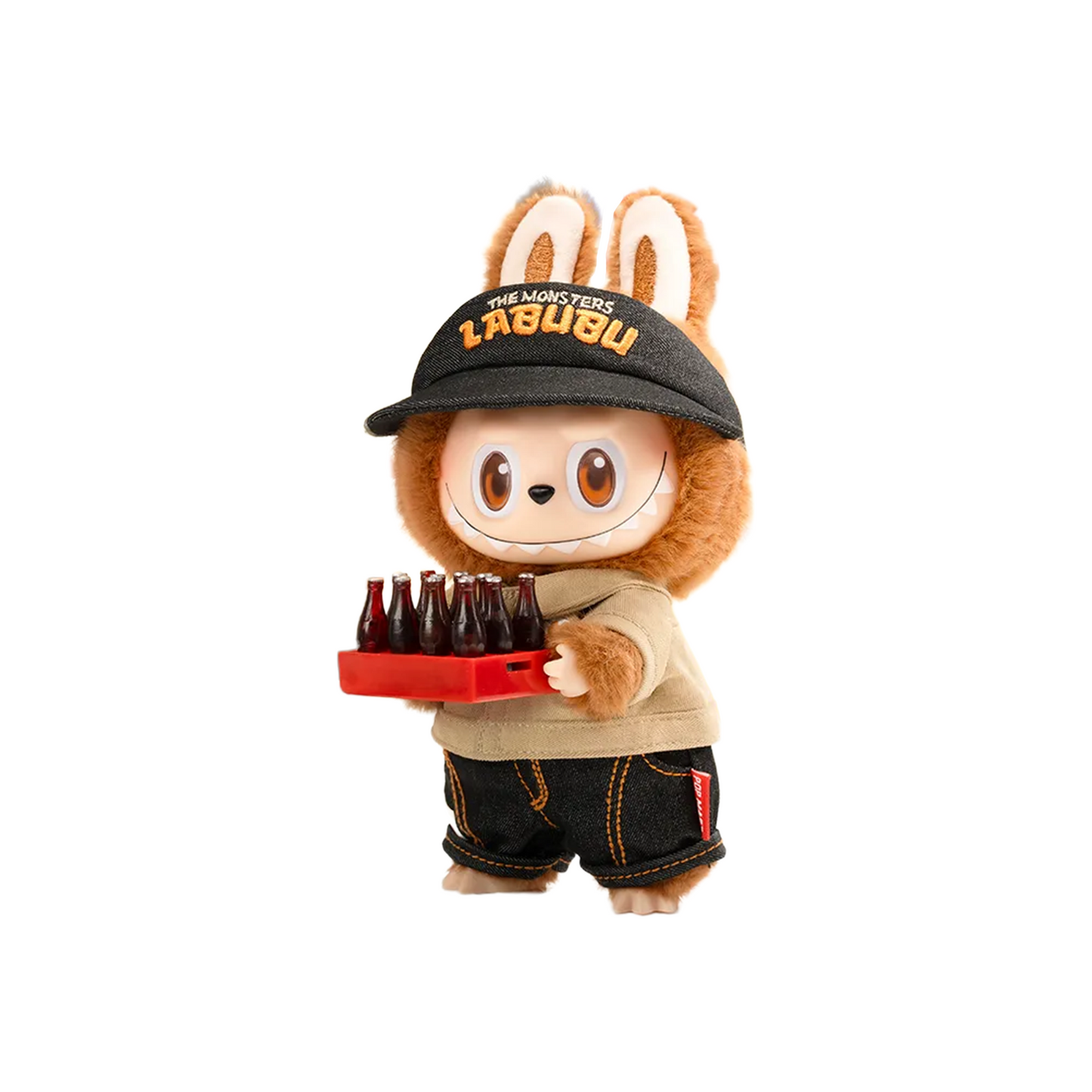 POP MART LABUBU THE MONSTERS - Wacky Mart Series Vinyl Plush Doll Pendant Keychain