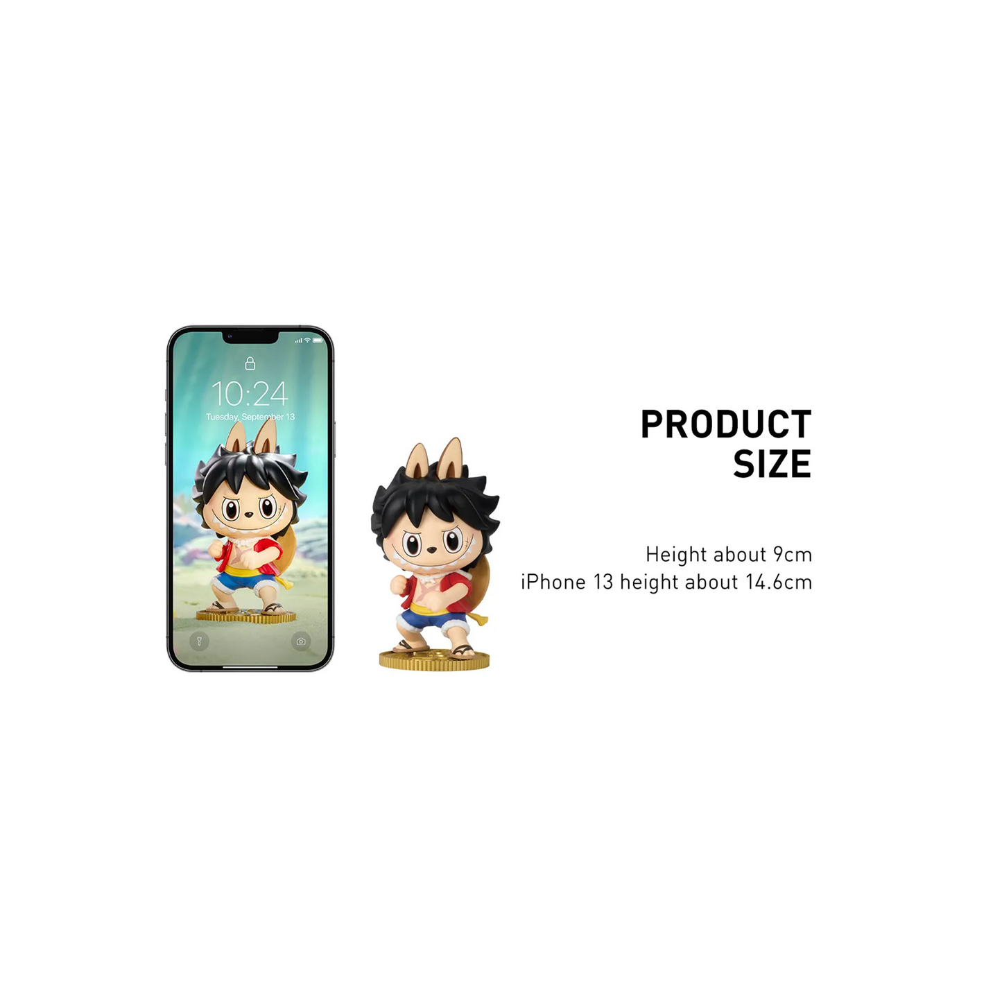 POP MART LABUBU THE MONSTERS × One Piece Series Figures