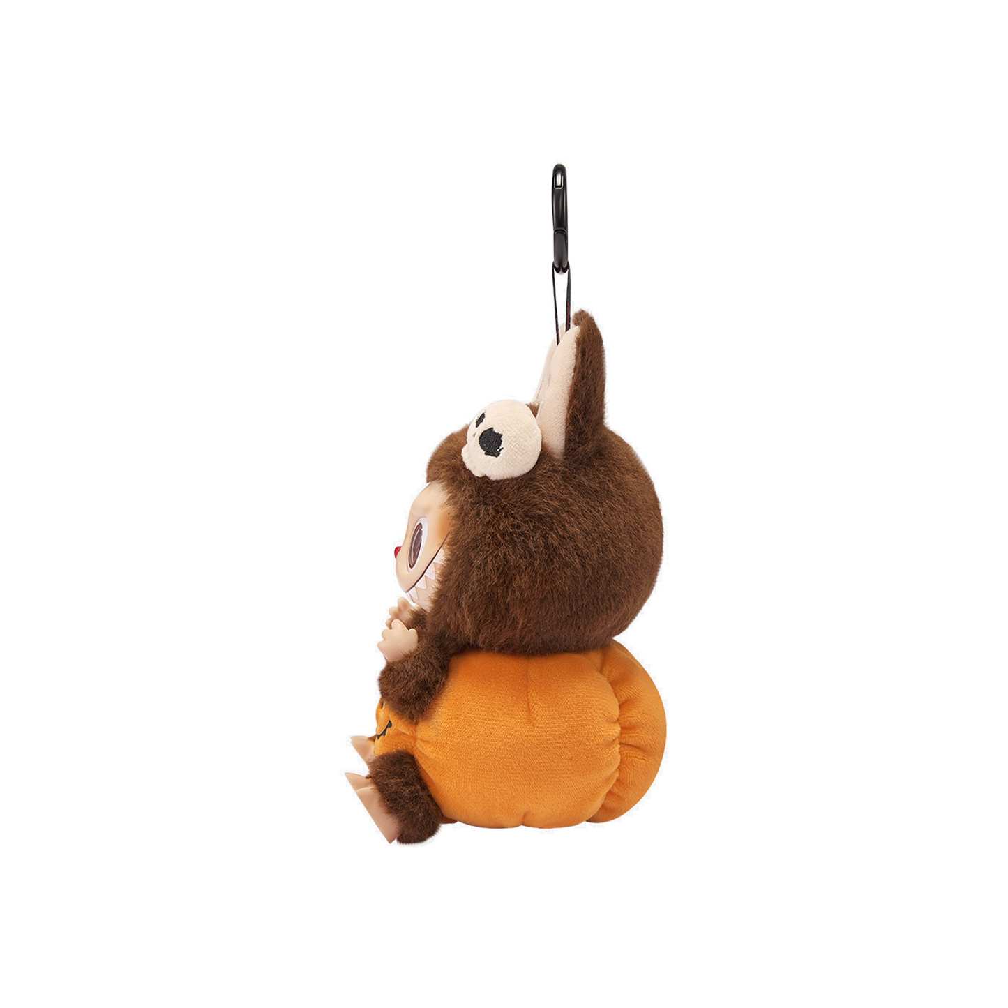 POP MART LABUBU THE MONSTERS - Happy Halloween Party Series Sitting Pumpkin Vinyl Plush Doll Pendant Keychain