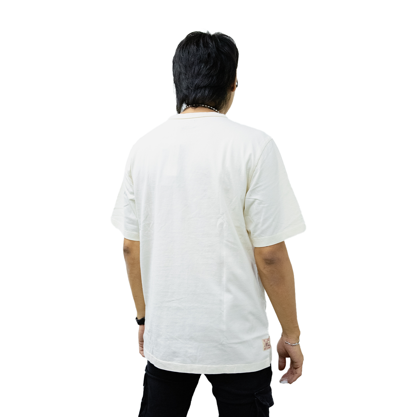 Palace x Evisu Contrasting Logo Print Tee White