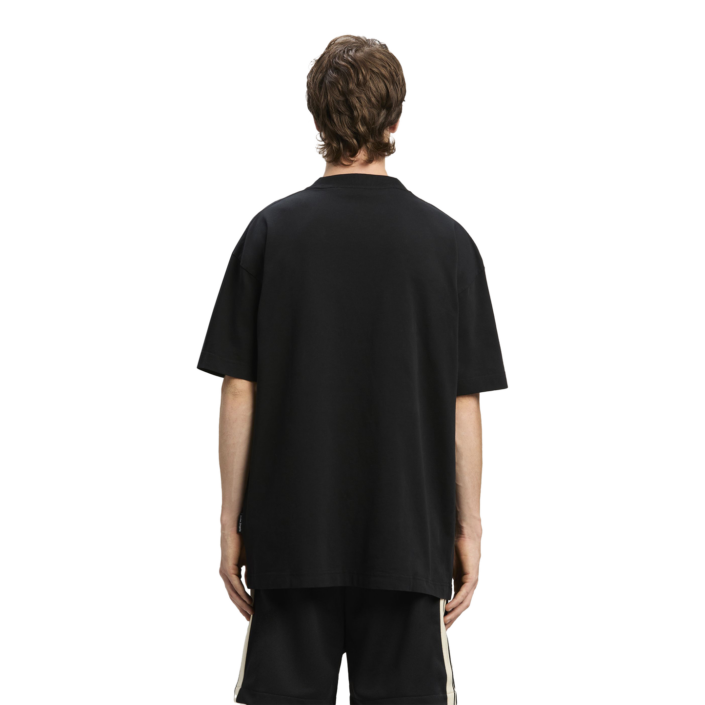 PALM ANGELS Neck Logo Tee Black/Off White (FW24)
