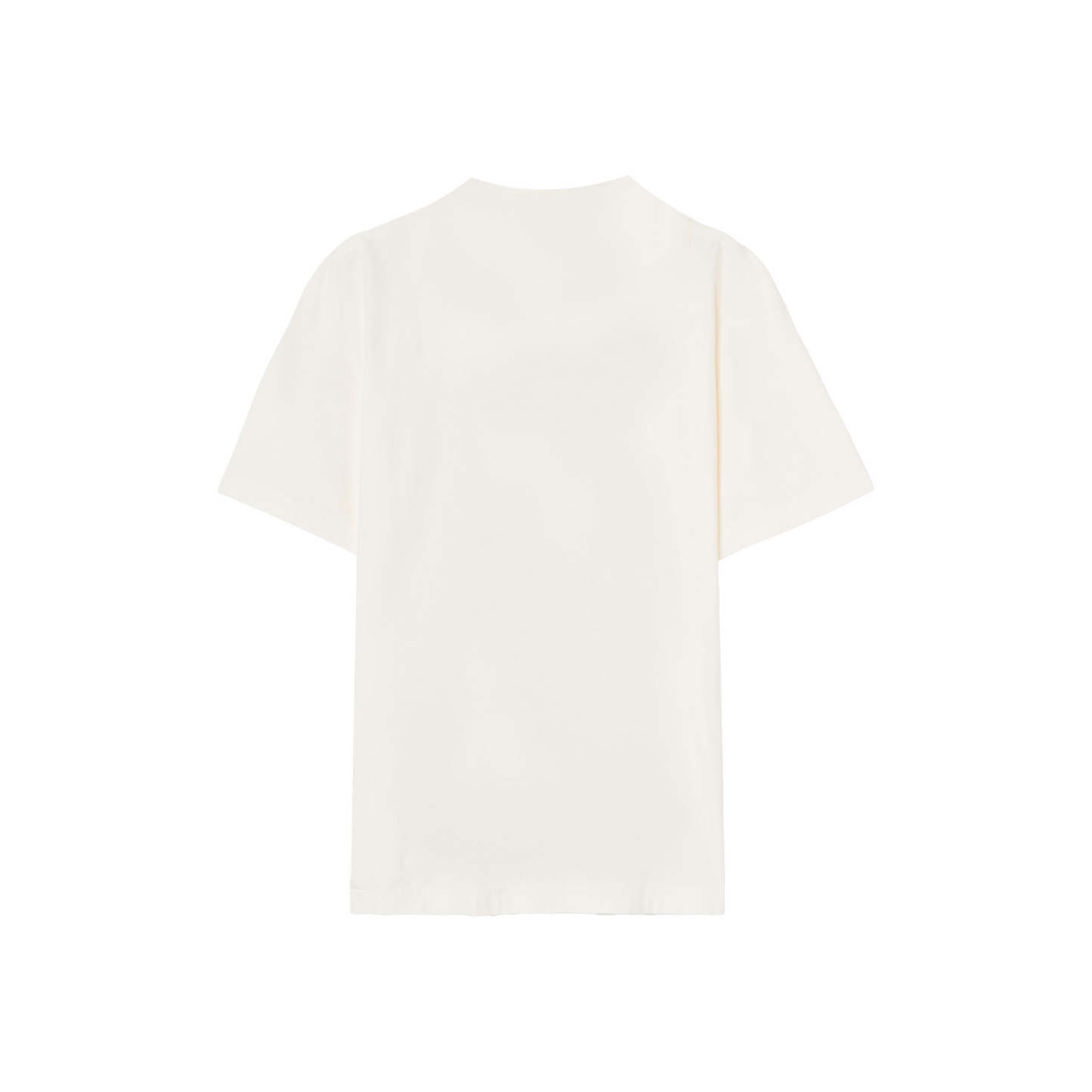 PALM ANGELS Neck Logo Tee Off White/Black (FW24)
