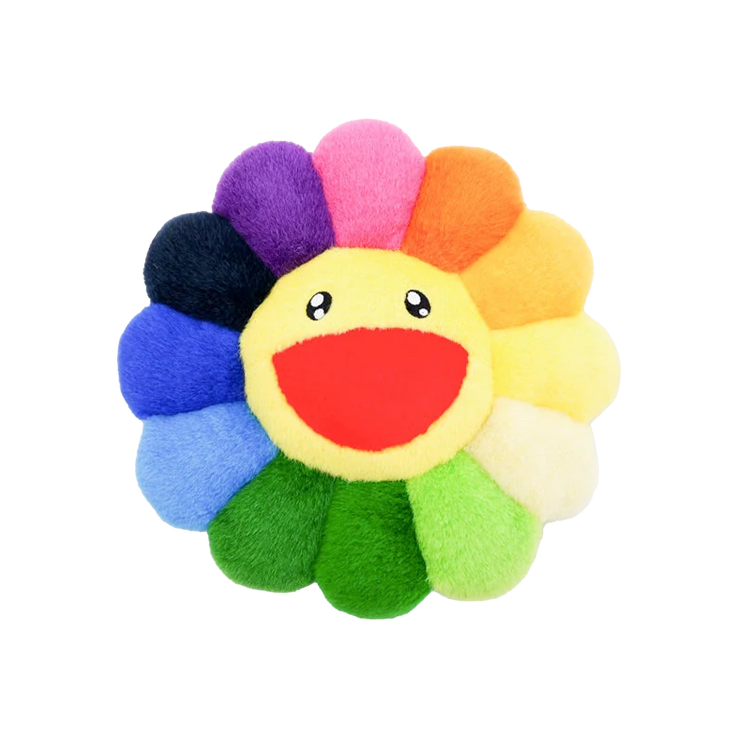 Takashi Murakami Flower Plush 30CM Rainbow/Yellow (FW17)