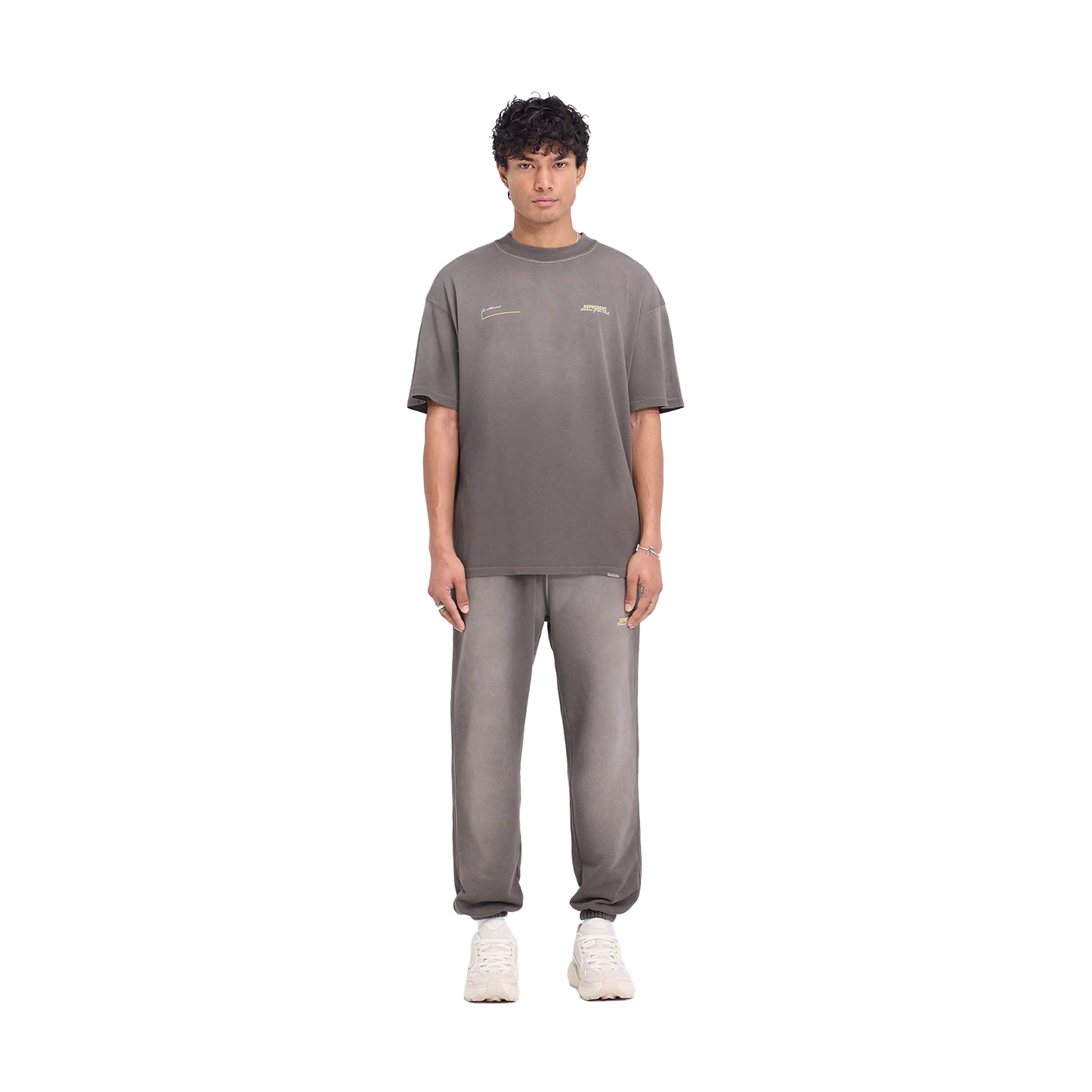 Represent Patron Of The Club Tee Washed Olive (SS25)