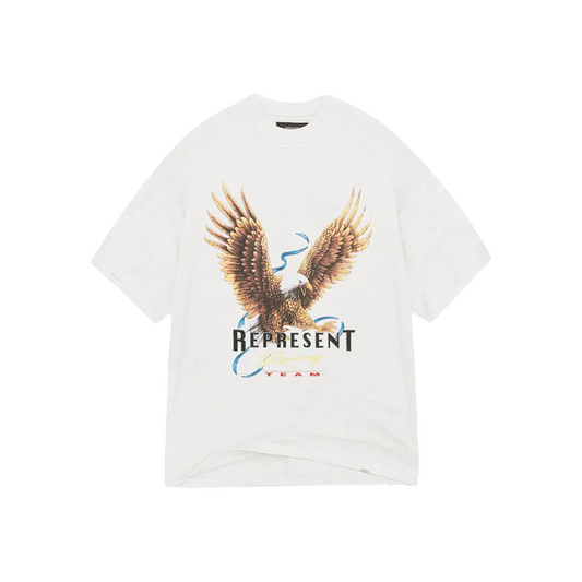 Represent Racing Team Eagle Tee Flat White (FW22)