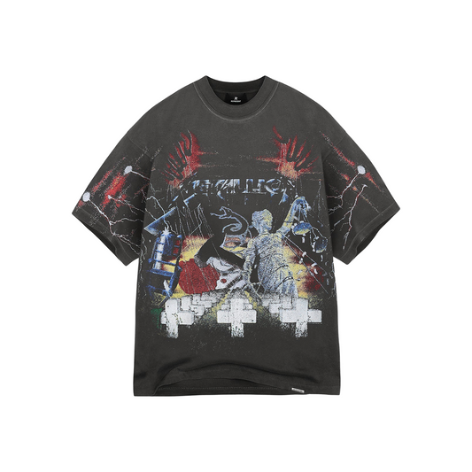 Represent x Metallica Master Of Puppets Tee Vintage Grey (SS25)
