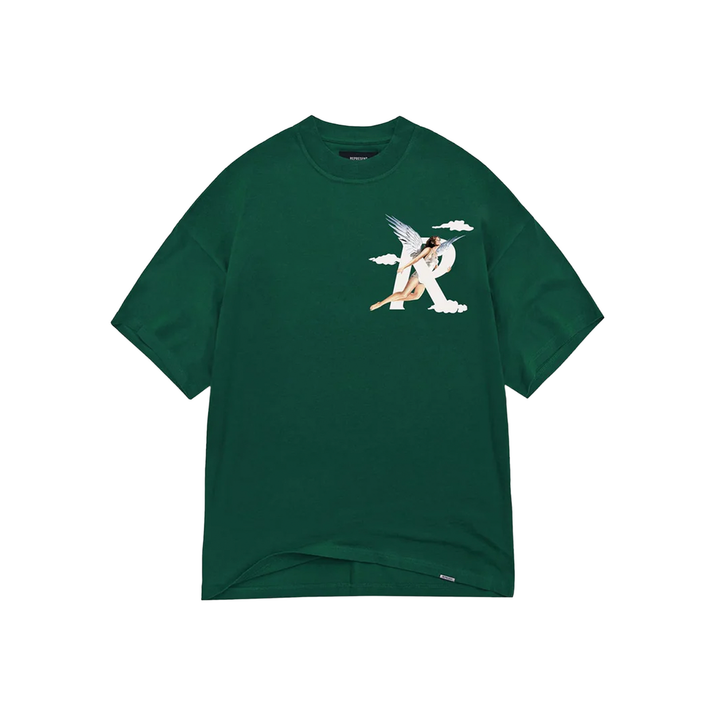 Represent Storms In Heaven Tee Racing Green (FW23)