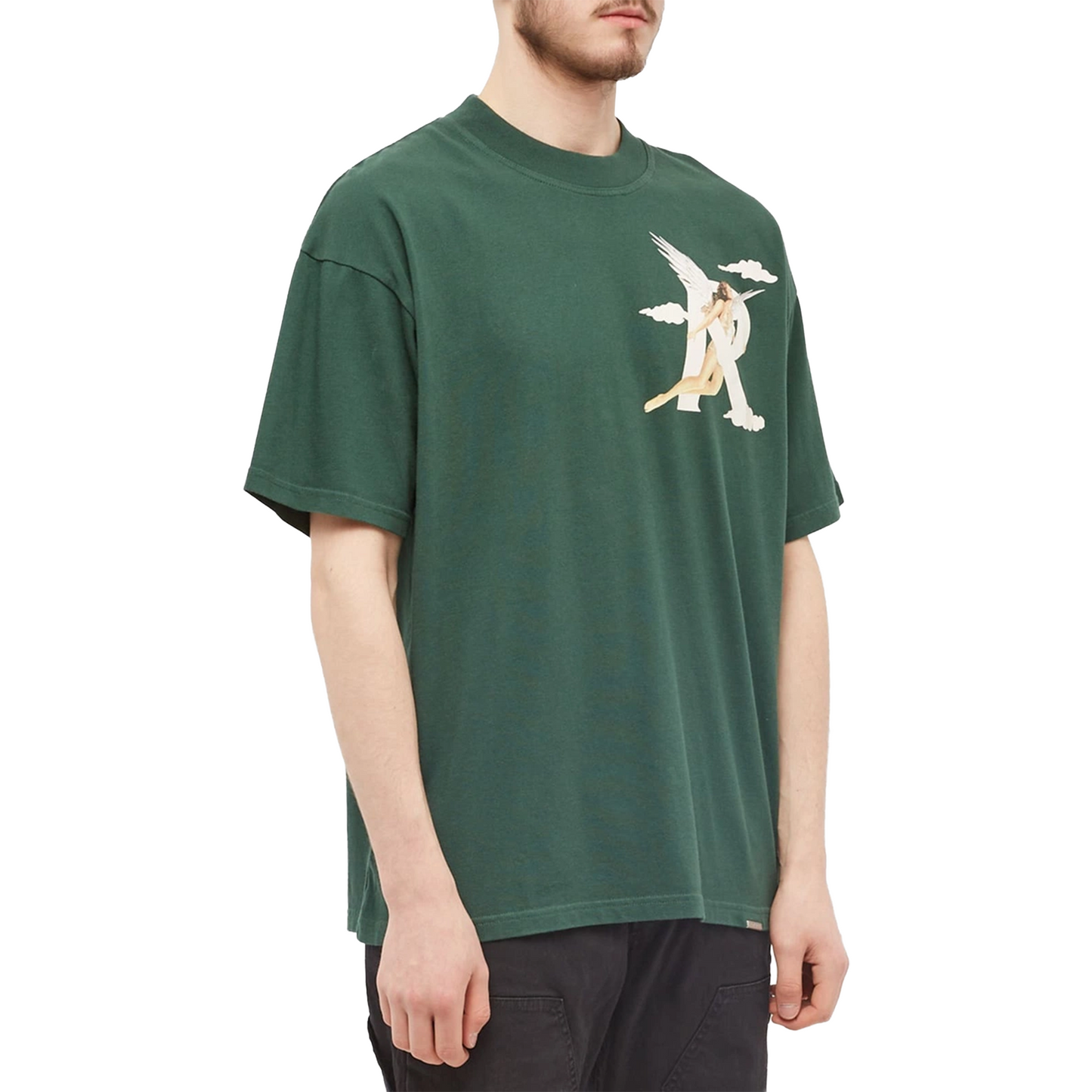 Represent Storms In Heaven Tee Racing Green (FW23)