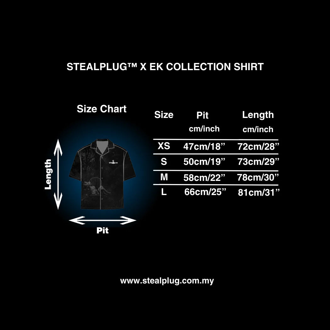 STEALPLUG™ x EK Collection Grand Launch Exclusive Staff Shirt Black