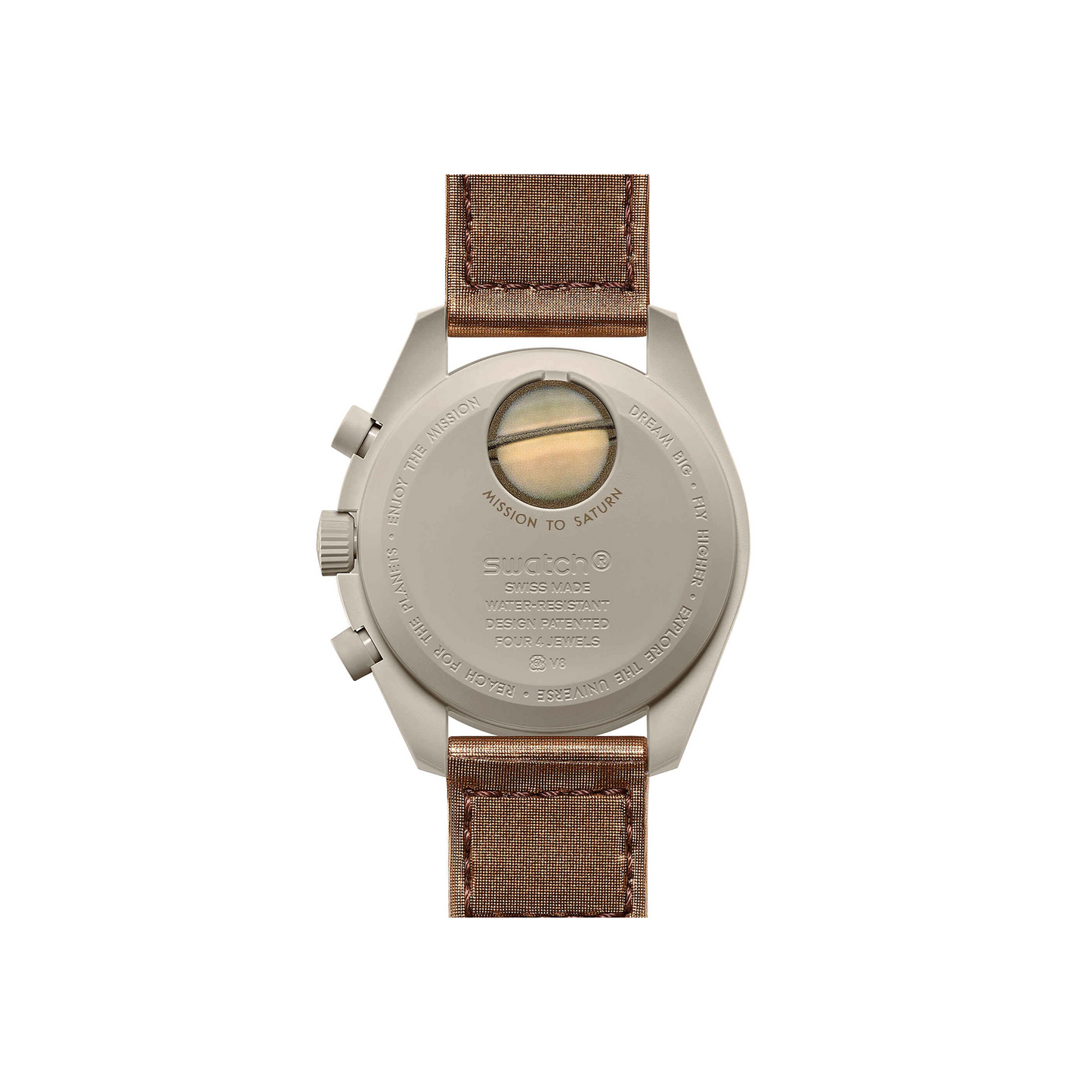 Swatch x Omega Bioceramic Moonswatch Mission to Saturn