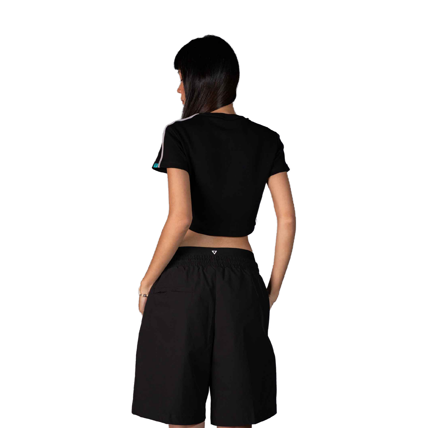 EGLAF Sculpta Elastic Waist Shorts Black (SS25)