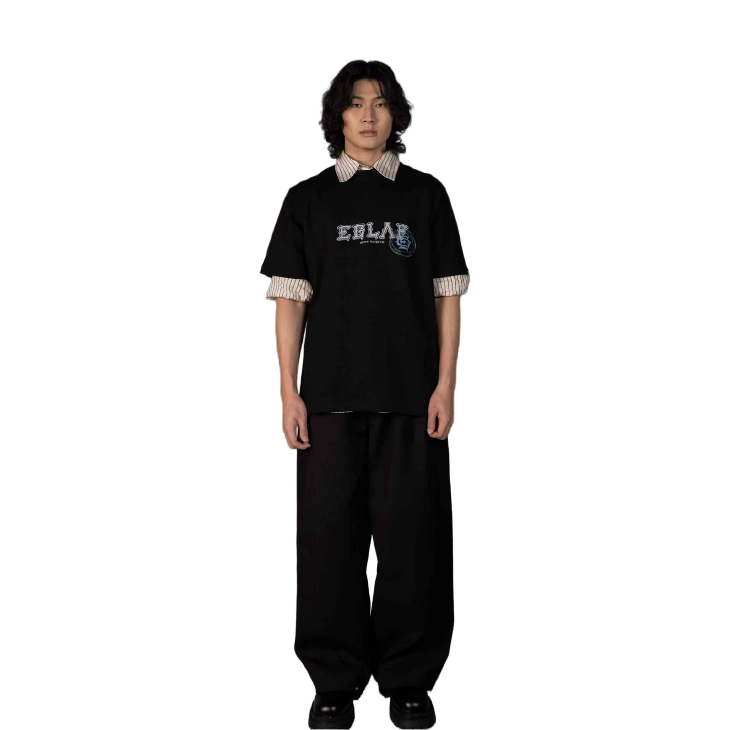 EGLAF Sculpta Engraved Logo Tee Black (SS25)
