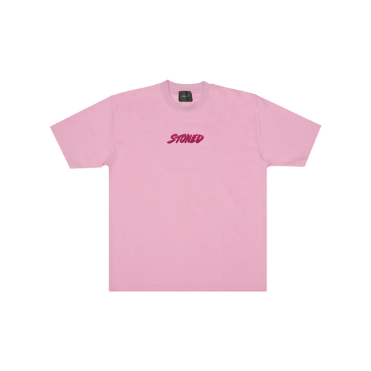 Stoned & Co ® WBB25 : Genetic Cloud Tee Pink (SS25)