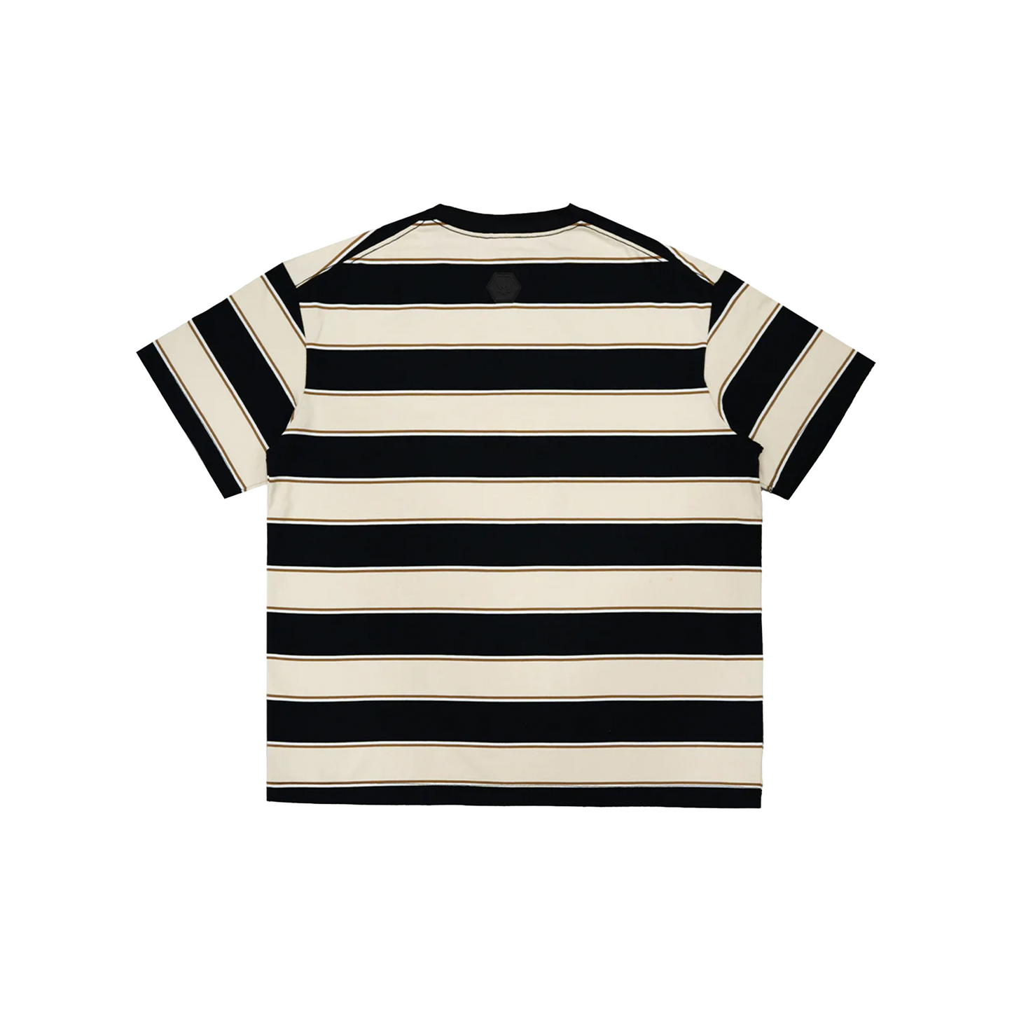 Stoned & Co ® Stoned Originals : Tee Stripes Black/Cream (FW24)