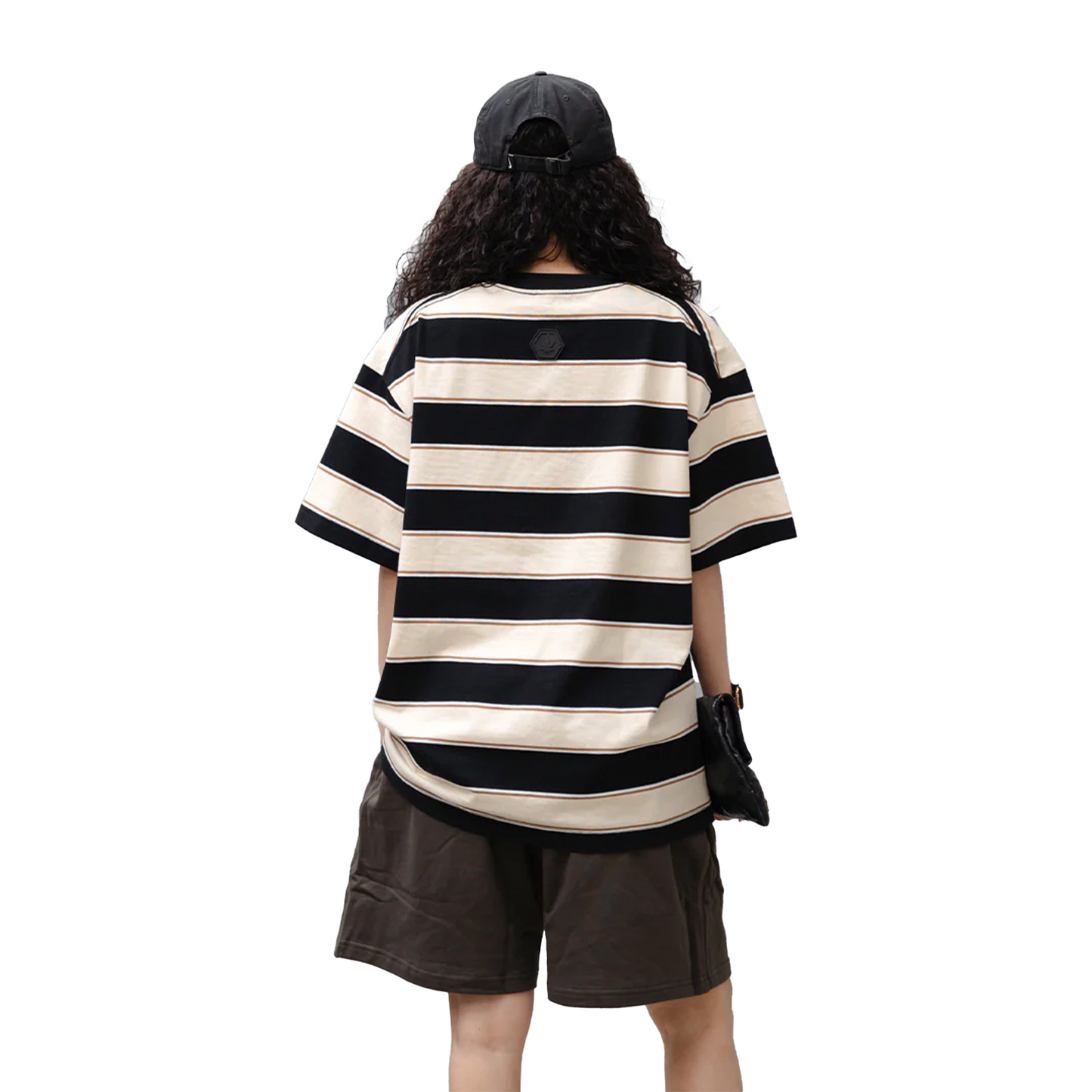 Stoned & Co ® Stoned Originals : Tee Stripes Black/Cream (FW24)