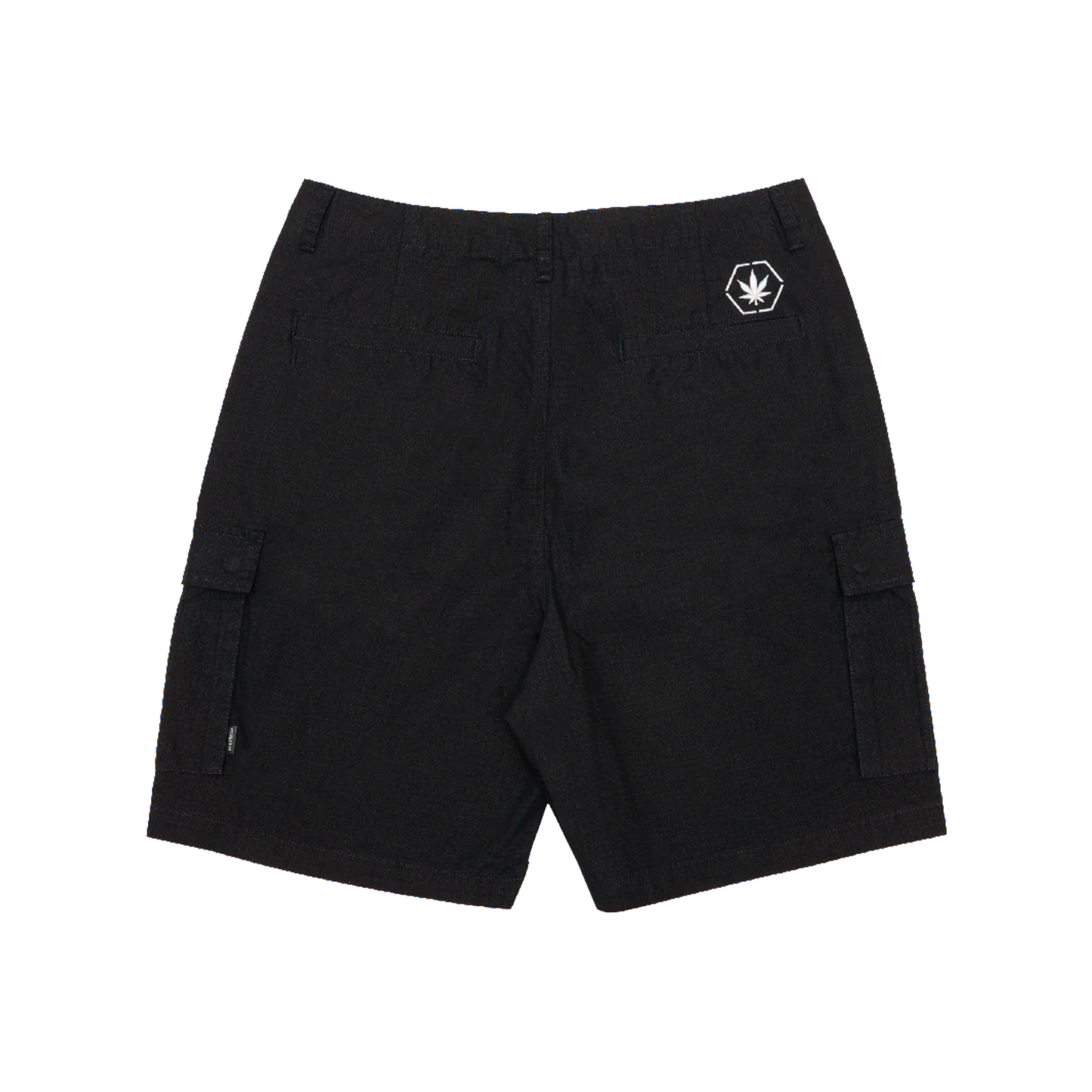 Stoned & Co ® Blessed25 : Cargo Shorts Black (SS25)