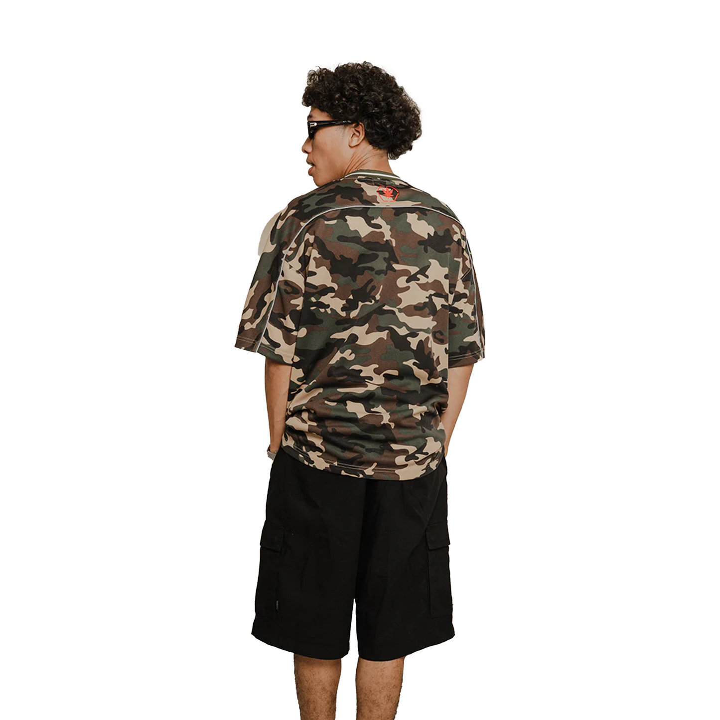 Stoned & Co ® Blessed25 : Cargo Shorts Black (SS25)