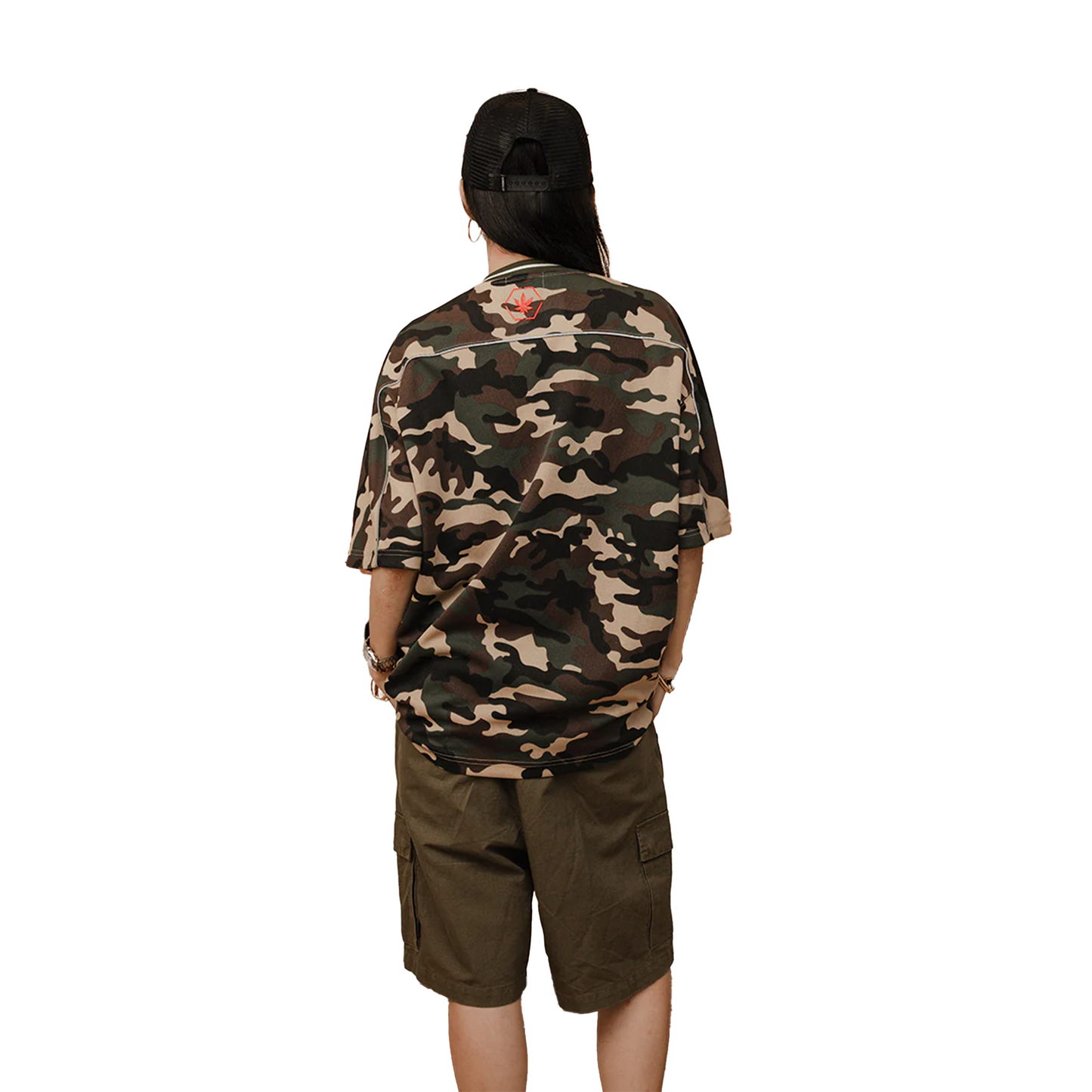 Stoned & Co ® Blessed25 : Cargo Shorts Olive (SS25)