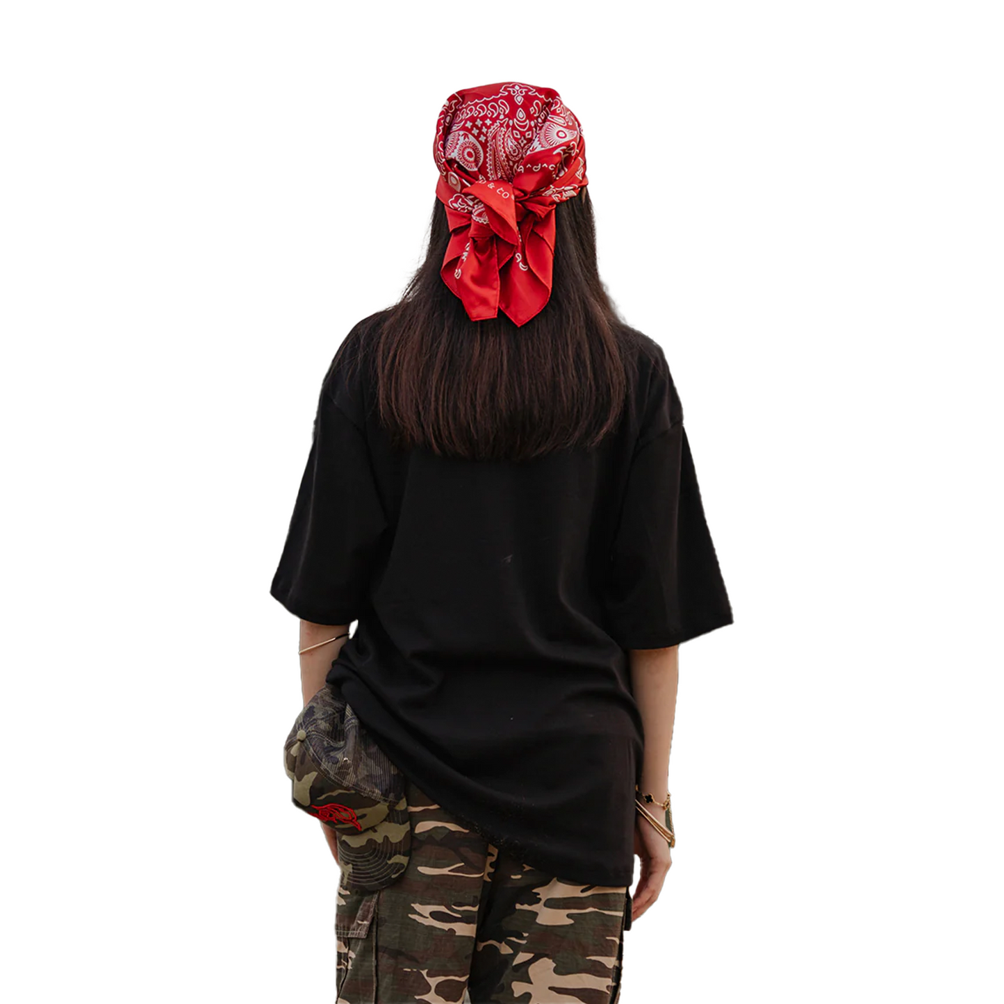 Stoned & Co ® Blessed25 : Conspiracy Camo Tee Black (SS25)