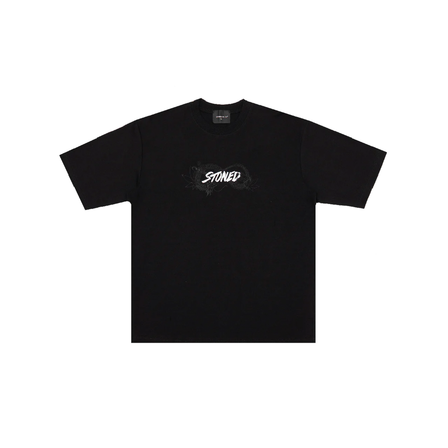 Stoned & Co ® Blessed25 : Genetic Naga Tee Black (SS25)